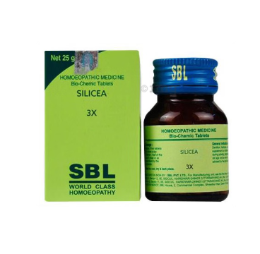 SBL Homeopathy Silicea Biochemic Tablets