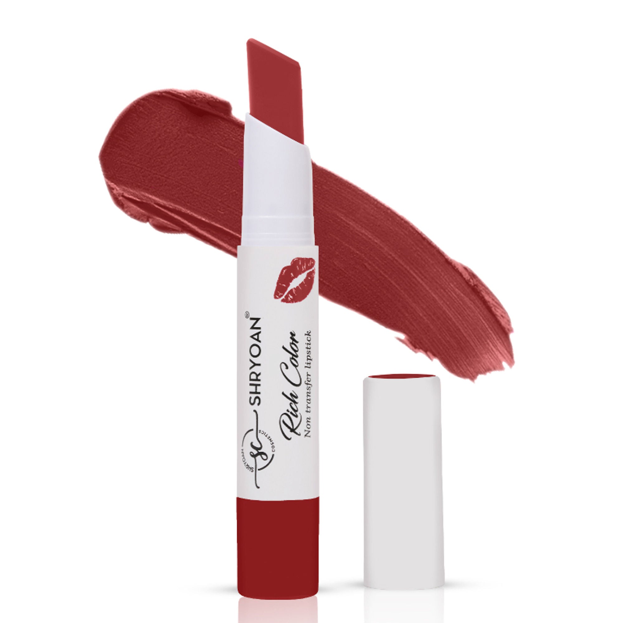 Shryoan Rich Color Non-Transfer Long Stay Creamy Lipstick - Grape Fruit 15 - Bubblegum - 12