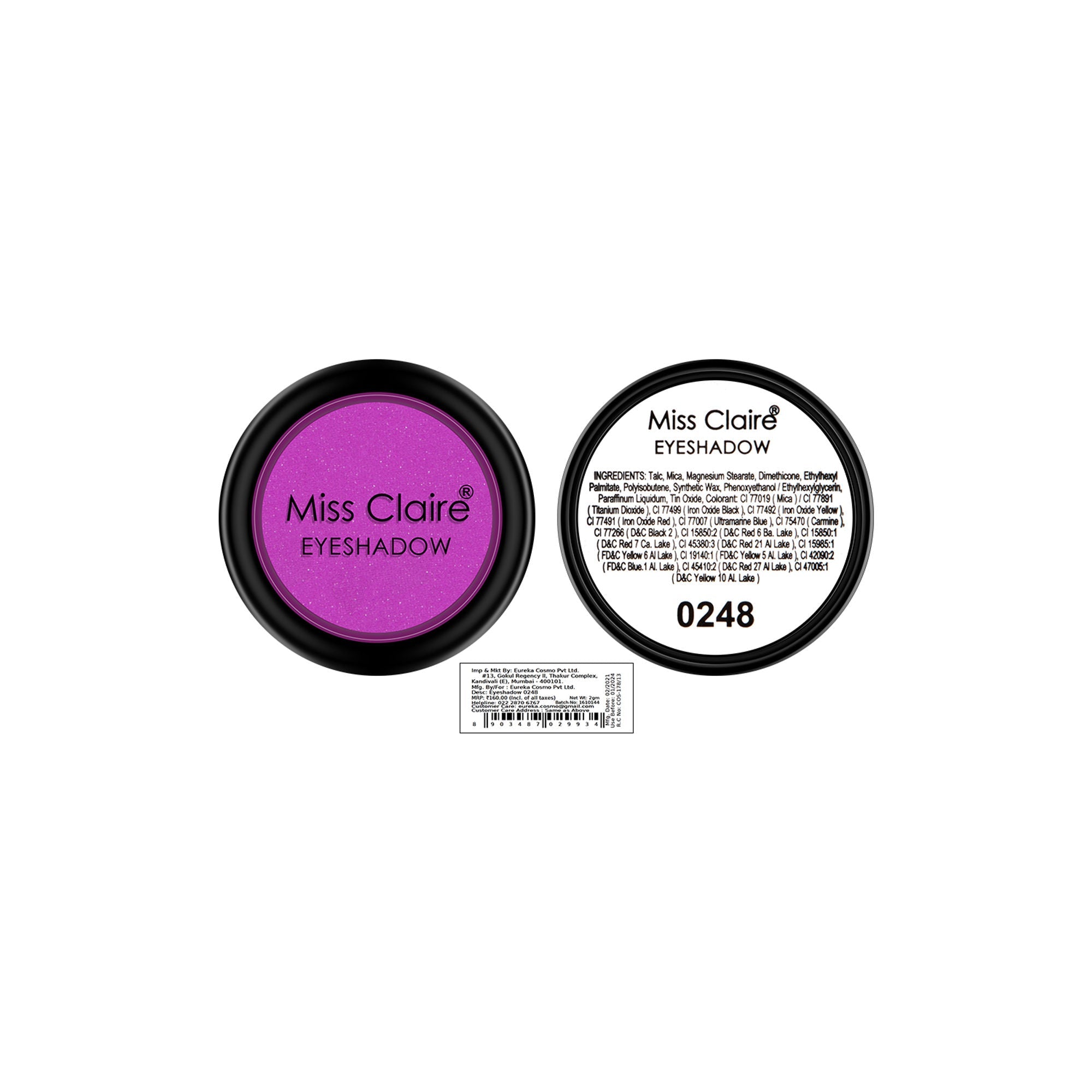 Miss Claire Single Eyeshadow - 248
