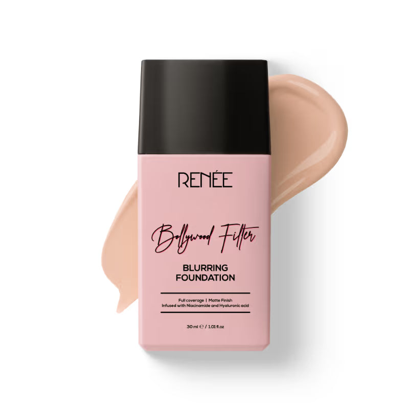 RENEE Bollywood Filter Blurring Matte Finish Liquid Foundation - Hazel Hush