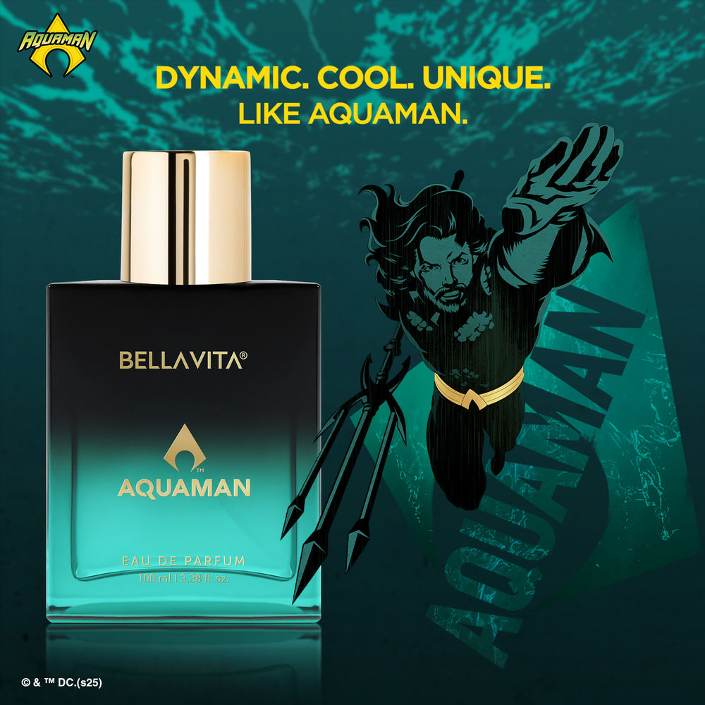 Bella Vita Organic Aquaman Long Lasting Eau De Parfume