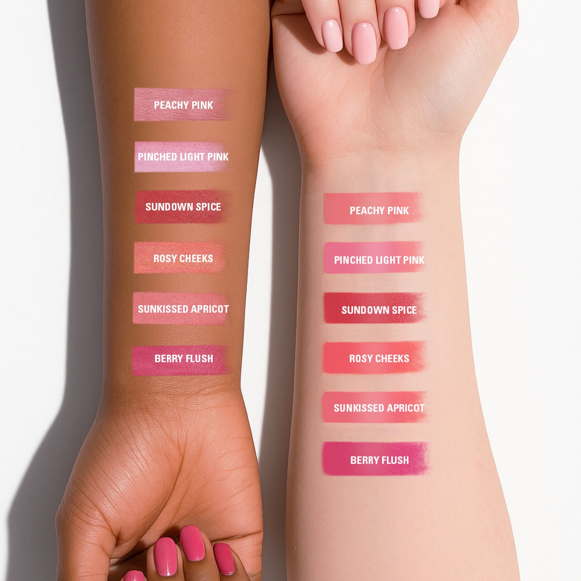 Makeup Revolution Skin Silk Marble Blush Stick - Pinched Light Pink