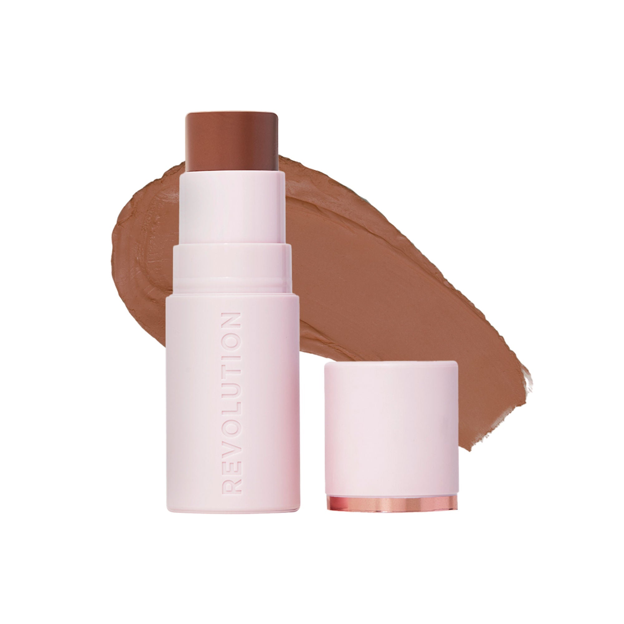 Makeup Revolution Skin Silk Bronzer Stick - Tan Caramel