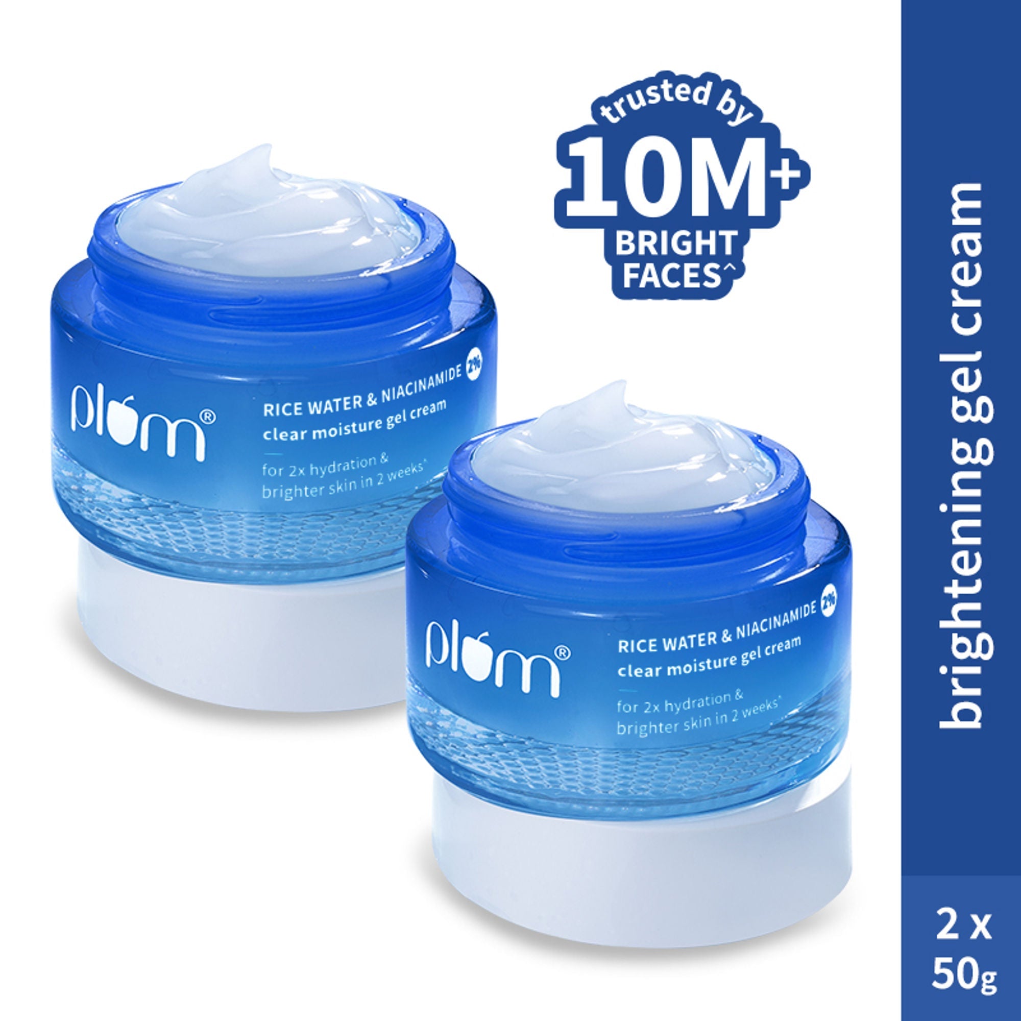 Plum 2% Niacinamide & Rice Water Daily Brightening Gel Cream