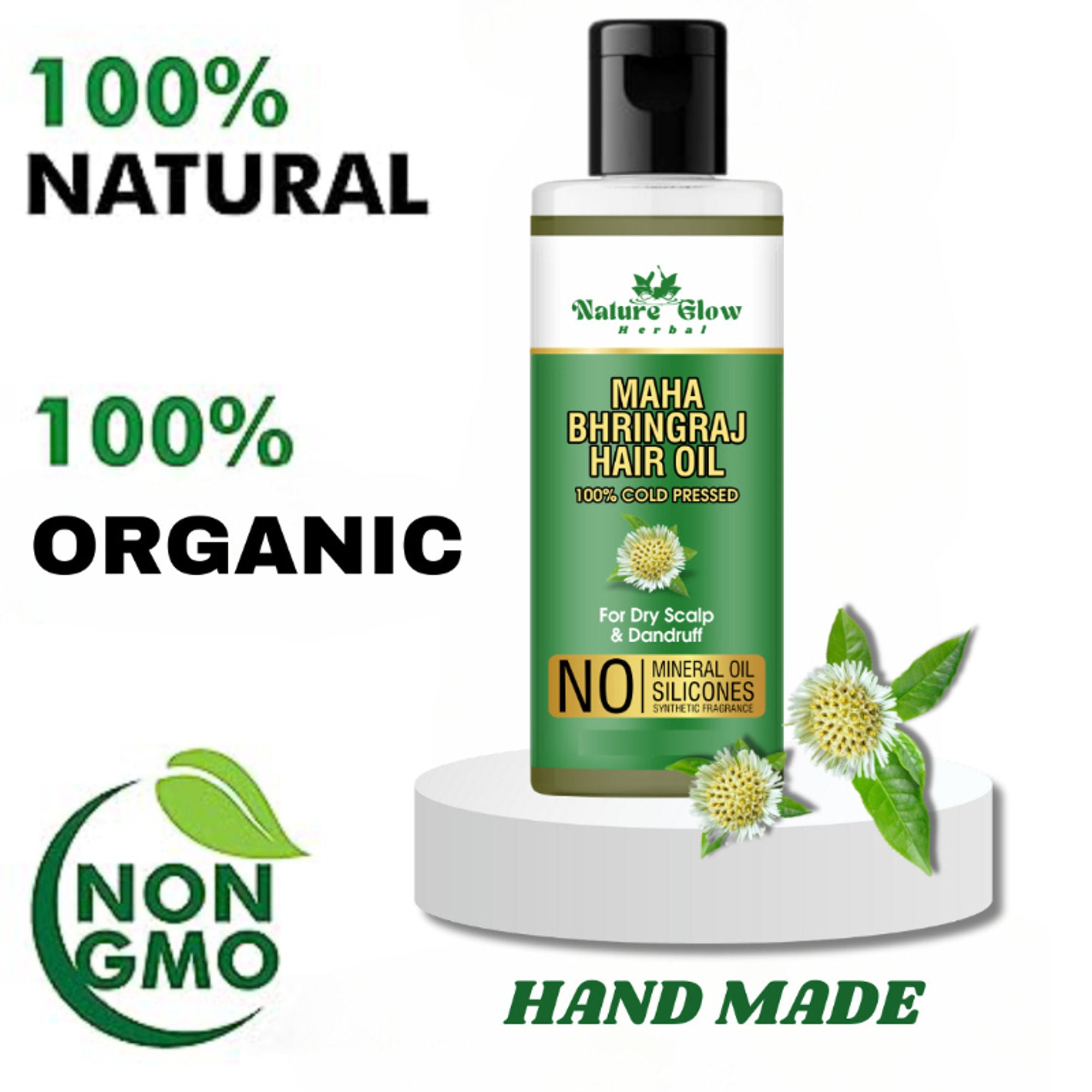 Nature Glow Herbal Bhringraj Oil
