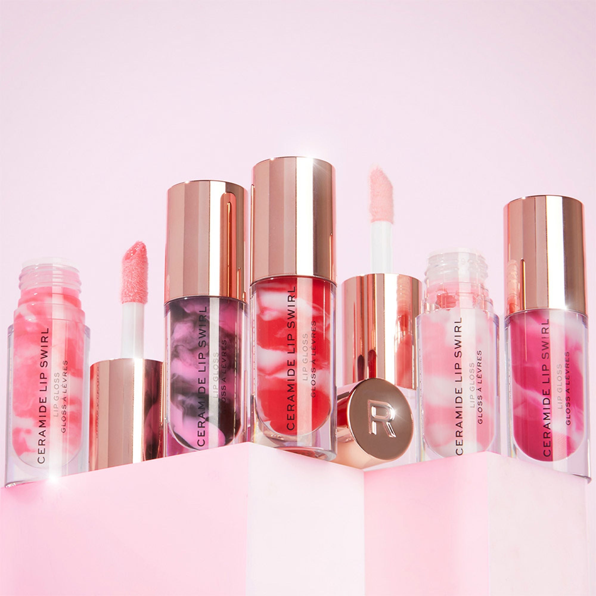 Makeup Revolution Ceramide Swirl Lip - Cherry Mauve