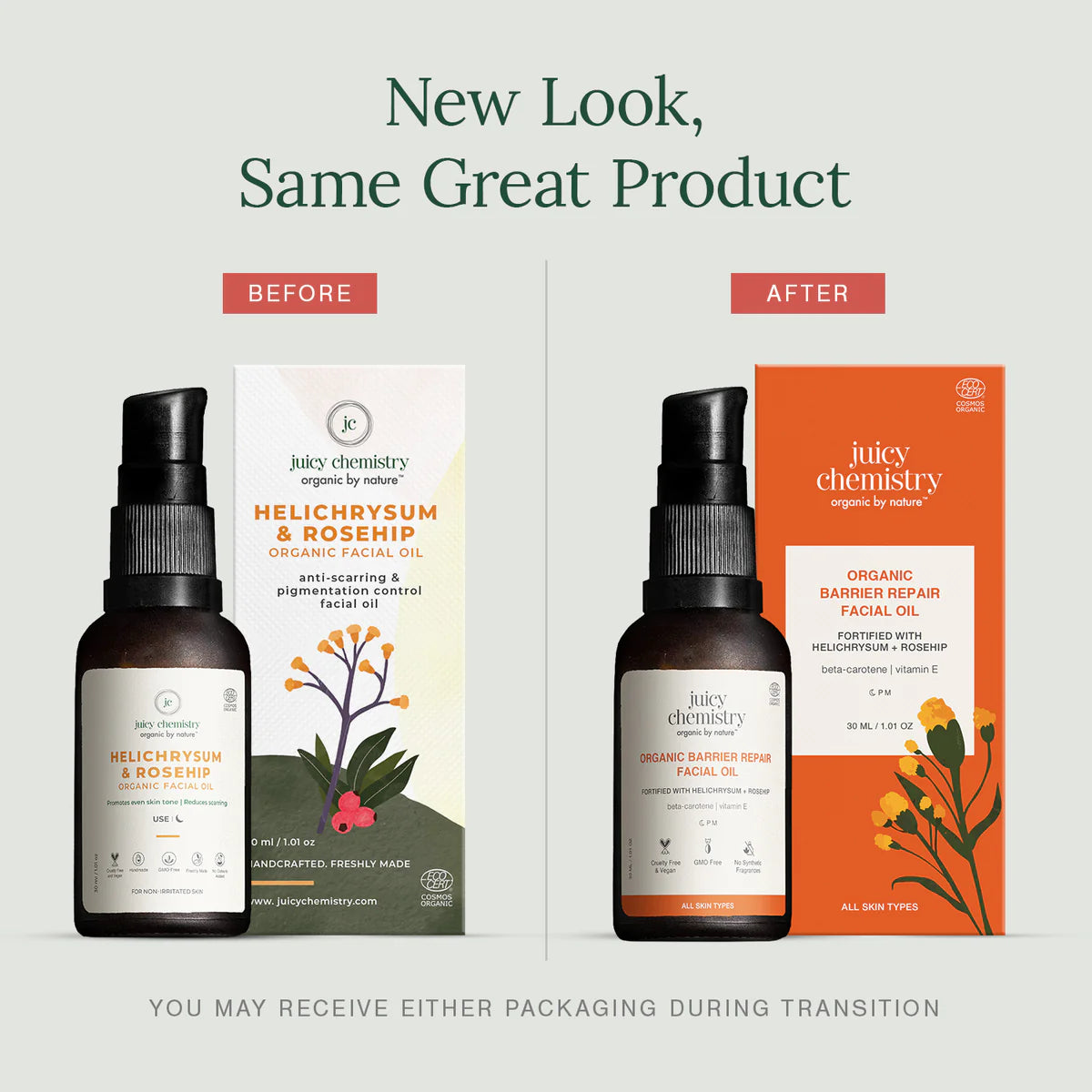 Helichrysum and Rosehip Facial Oil