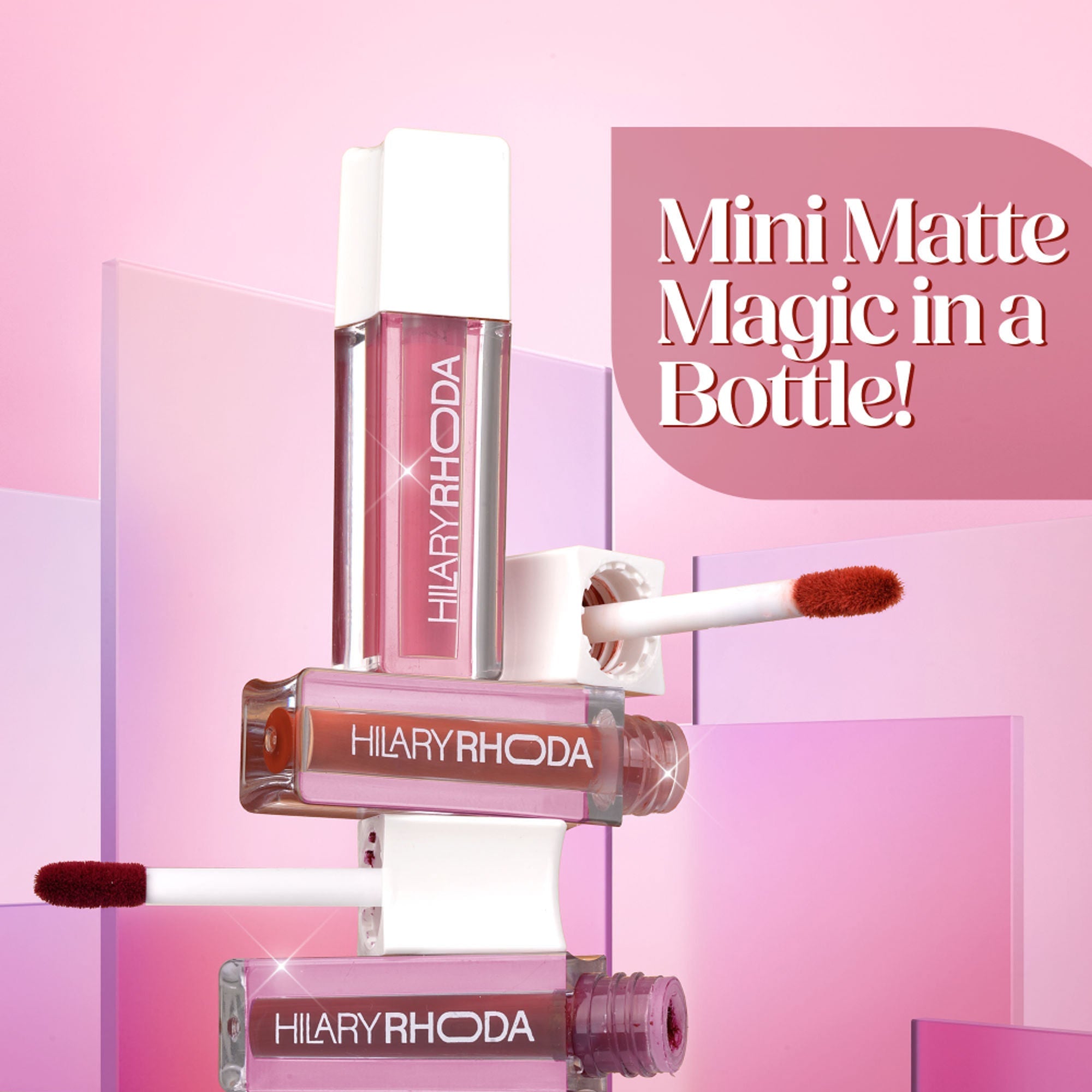 Hilary Rhoda Matte Minis Waterproof Lipstick - Set Of 6