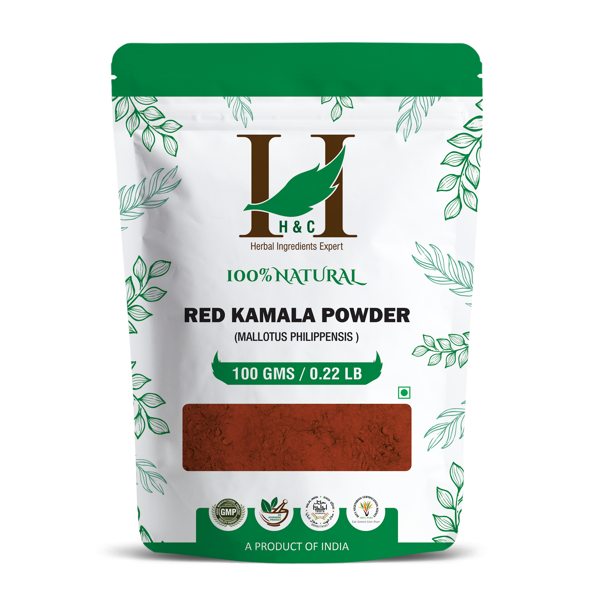 H&C Herbal Red Kamala Powder