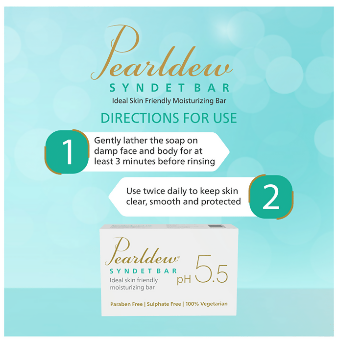 Pearldew PH 5.5 Syndet Bar