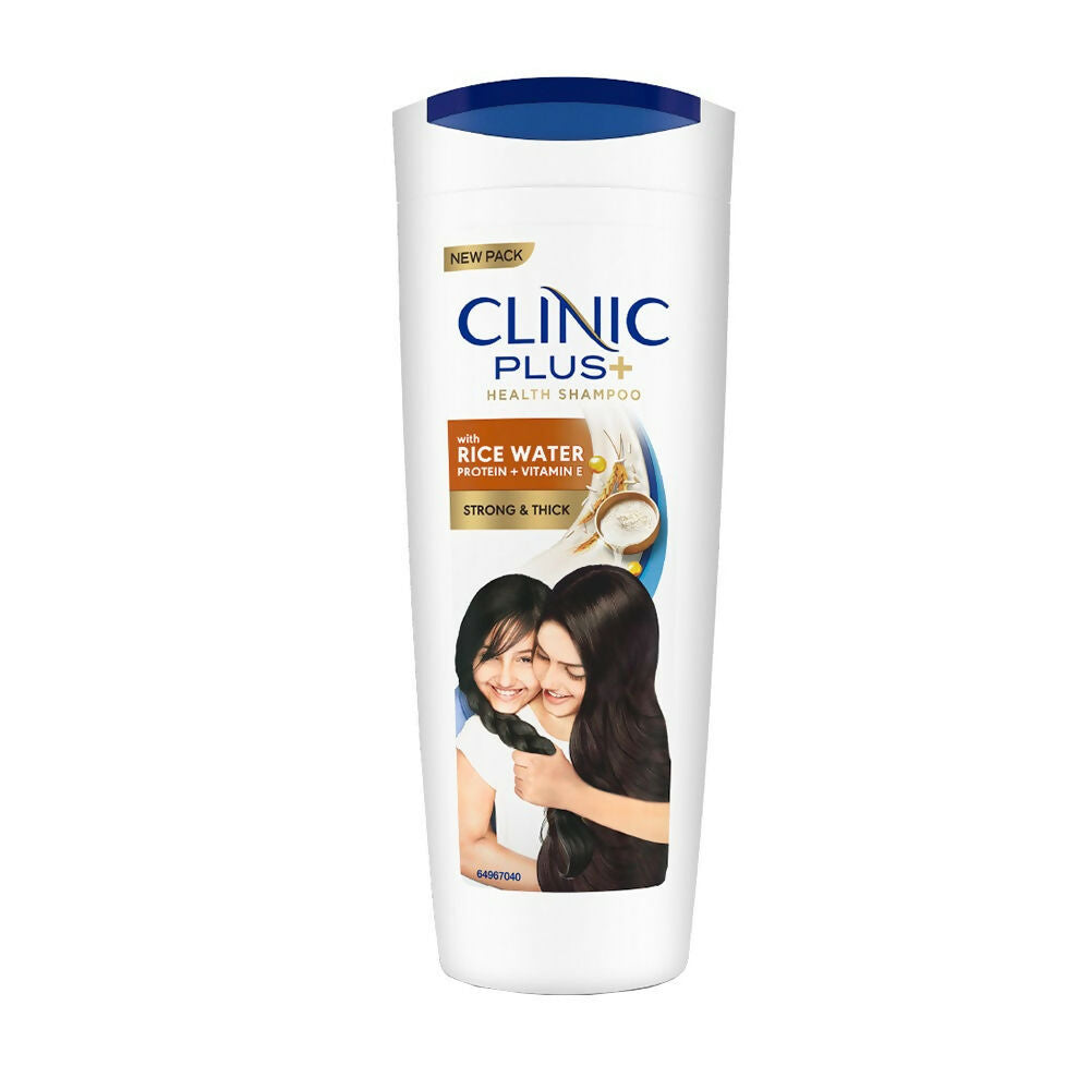 Clinic Plus With Rice Water Protein + Vitamin-E Strong & Thick Shampoo