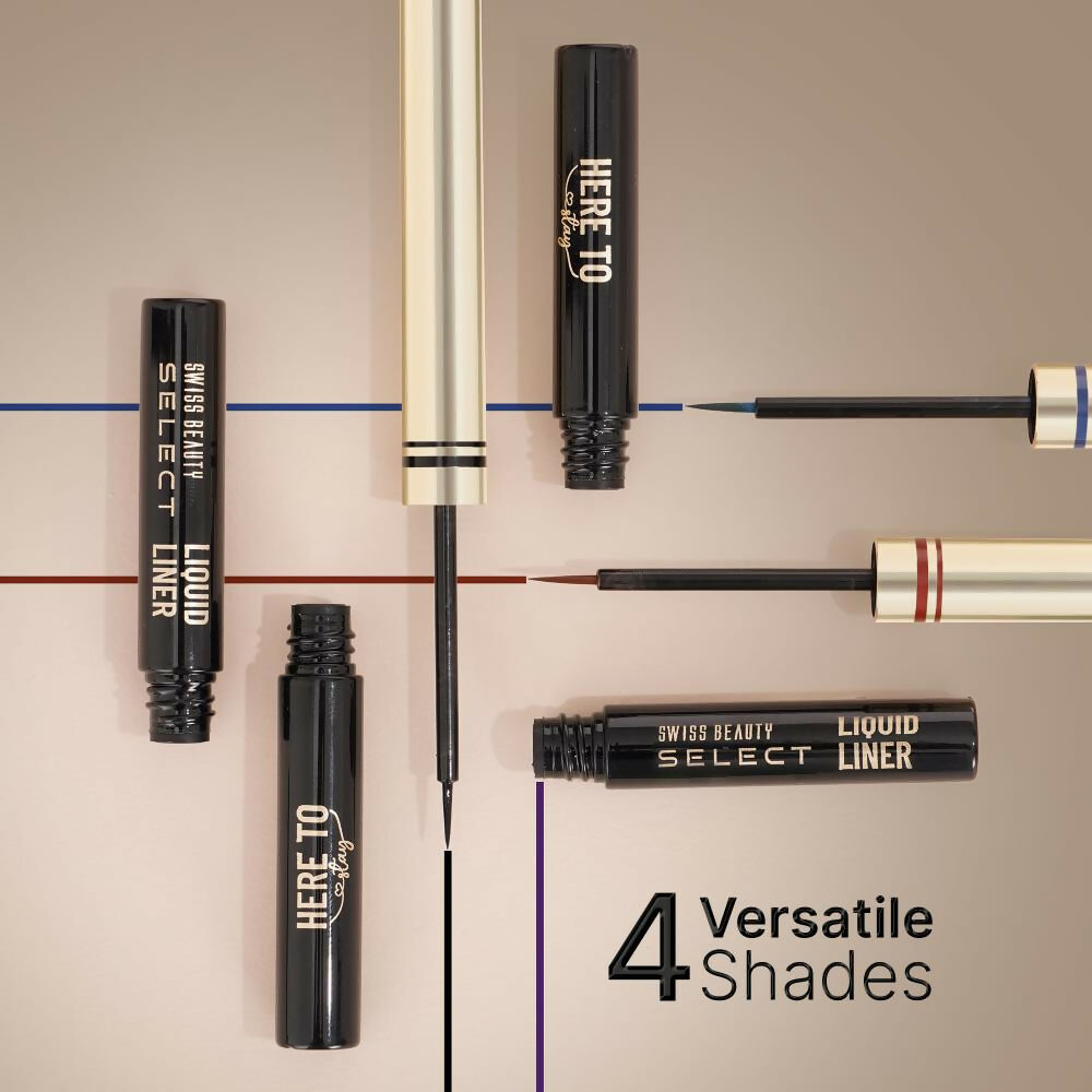 Swiss Beauty Select Here To Stay Liquid Liner, 2-Infinite Purple