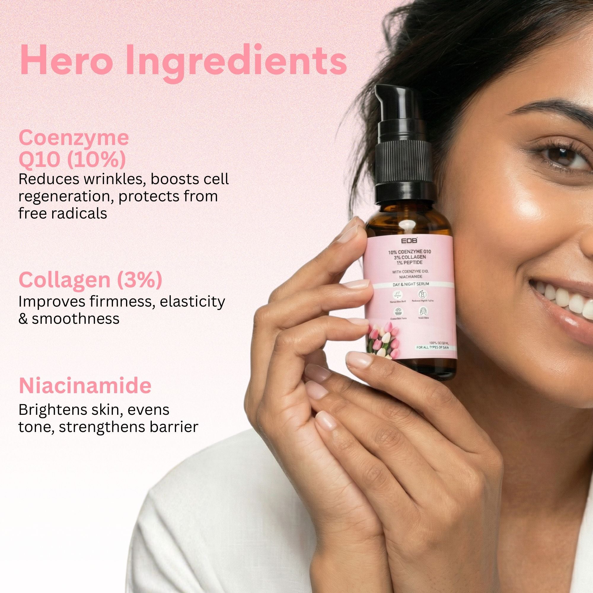 EOB Coenzyme Q10 Face Serum Day & Night Serum