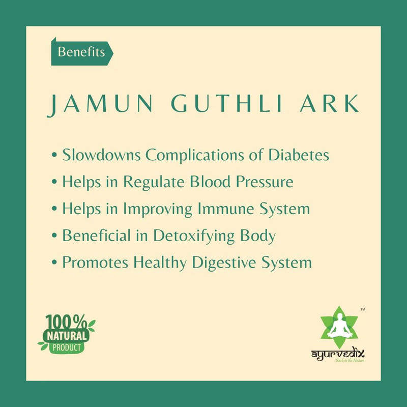 Ayurvedix Jamun Guthli Ark