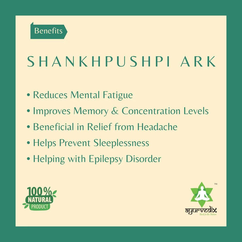 Ayurvedix Shankhpushpi Ark