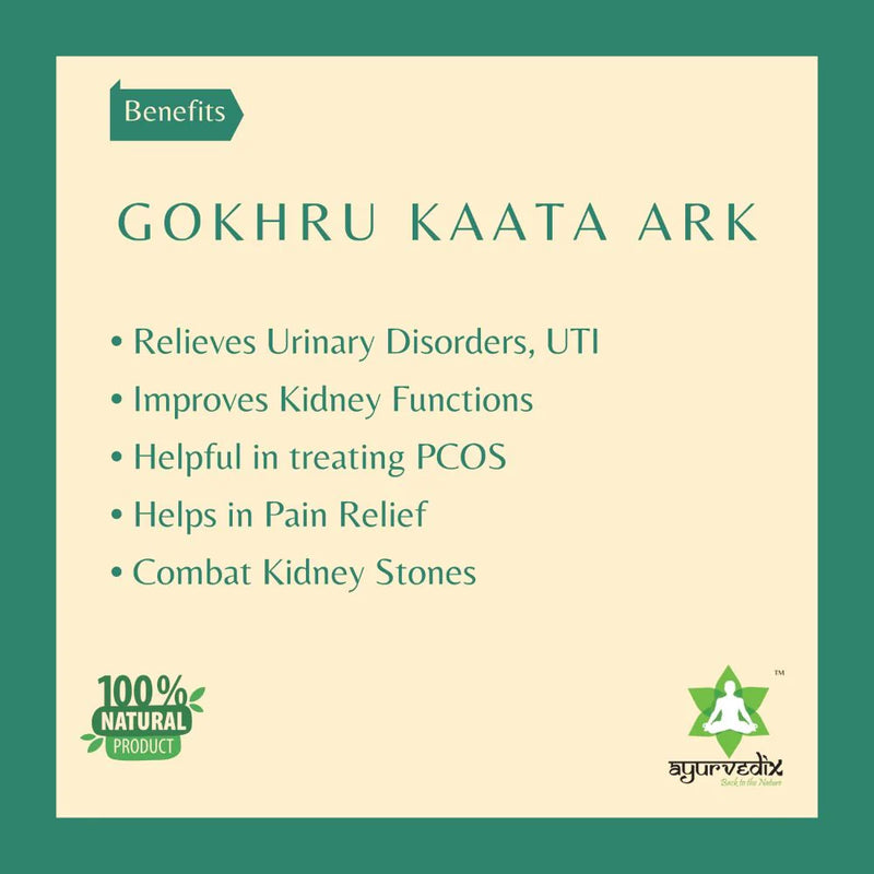 Ayurvedix Gokhru Kaata Ark