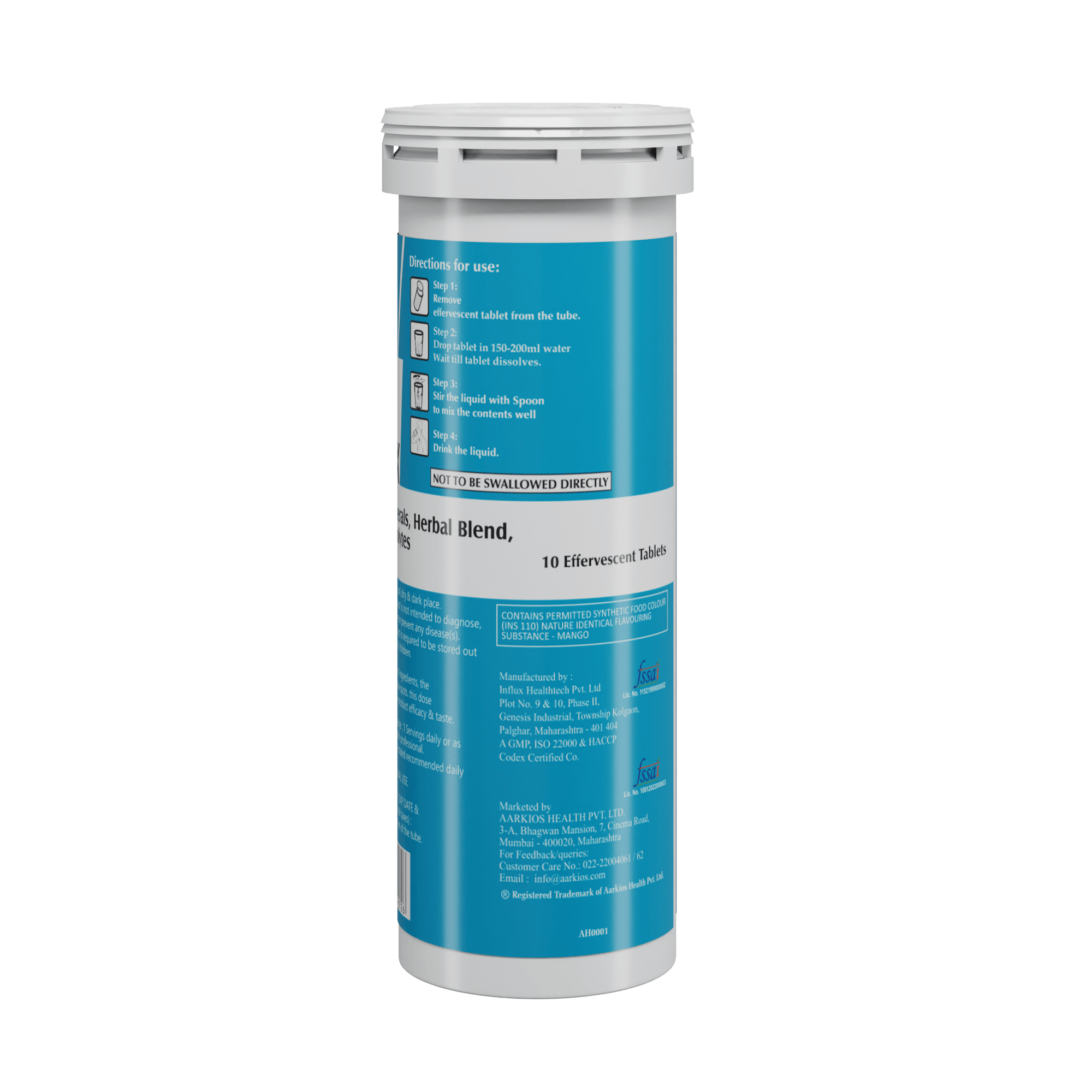 HealthAid Veg B Complex (Mango Flavour) Tablets