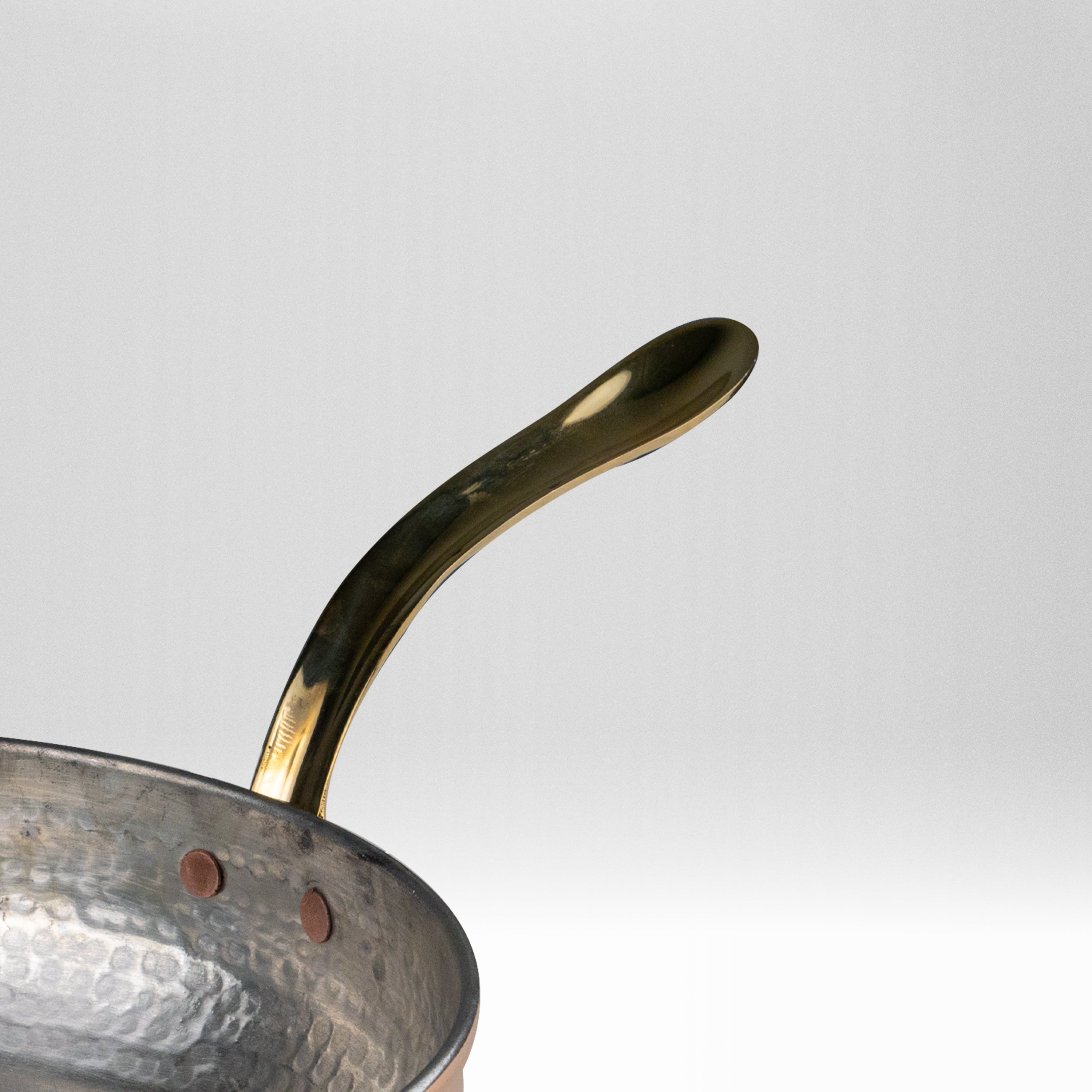 Health Smith Pure Copper Saute Pan for Cooking – Tin Coated (Kalai)