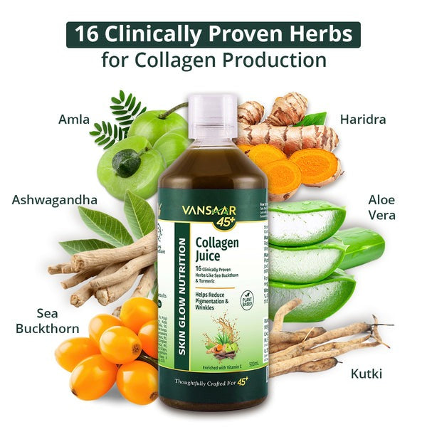 Vansaar 45+ Collagen Juice