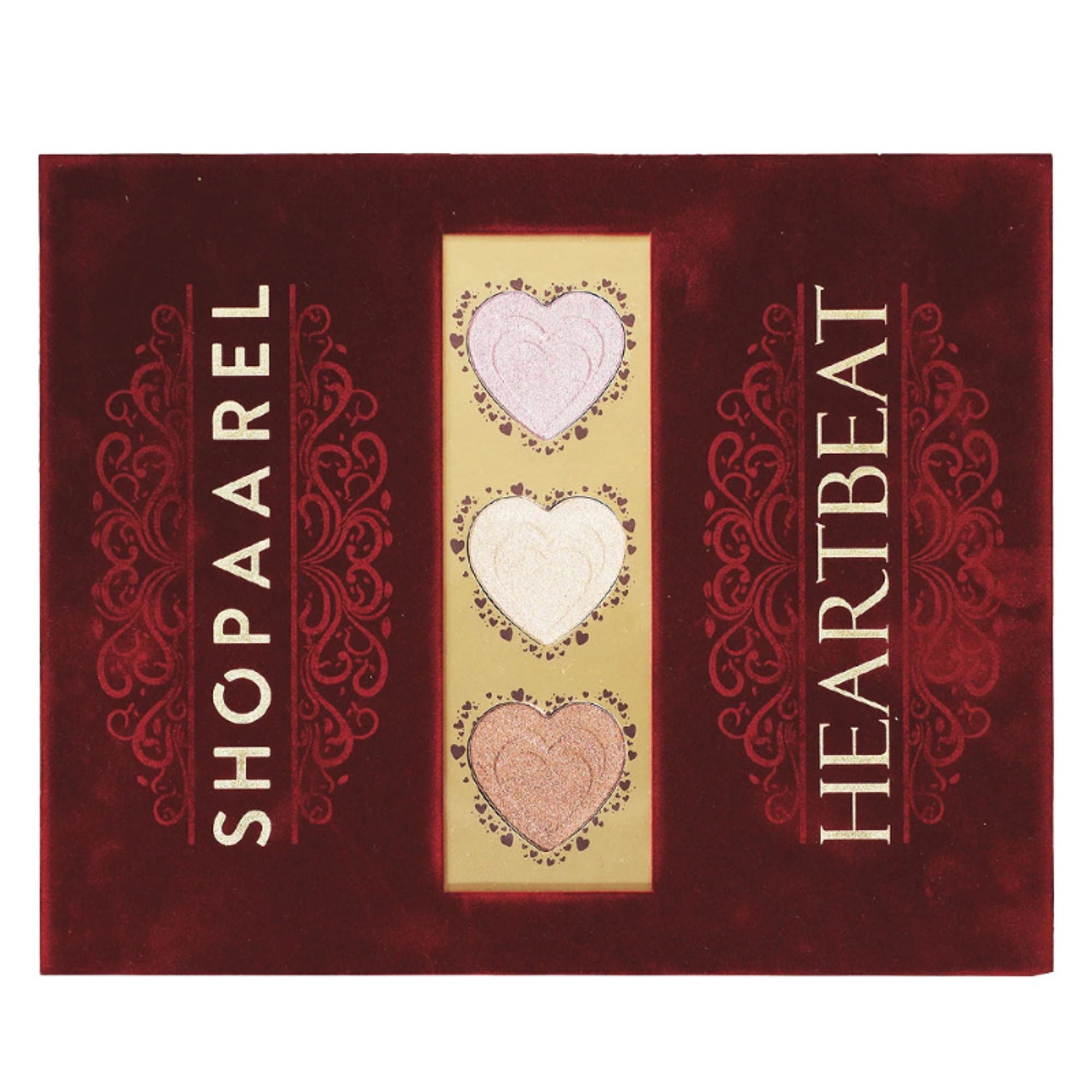Shopaarel Heartbeat Eyeshadow & Highlighter Palette