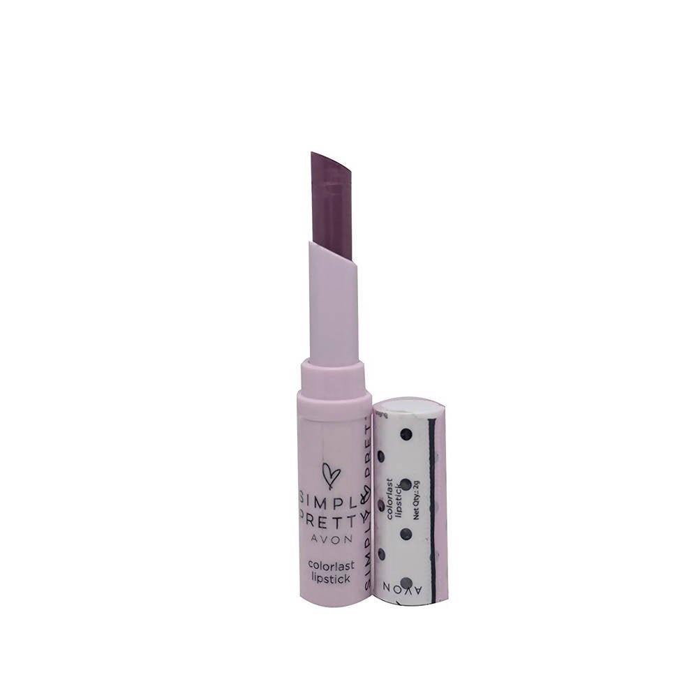 Avon Simply Pretty Color Last Lipstick - Plumberry