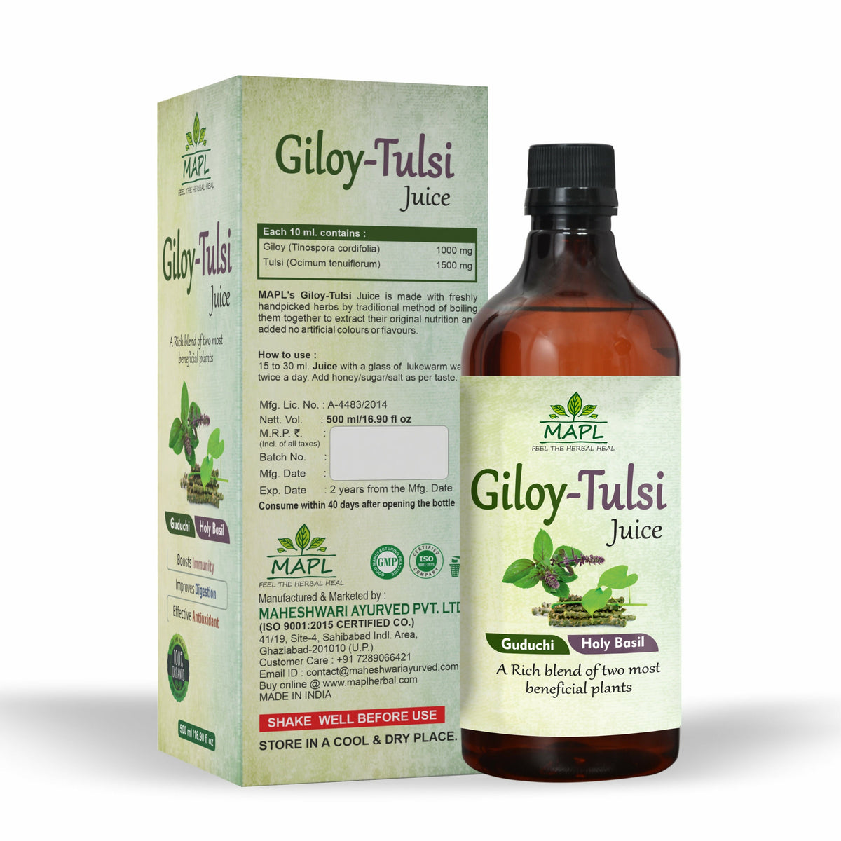MAPL Giloy Tulsi juice