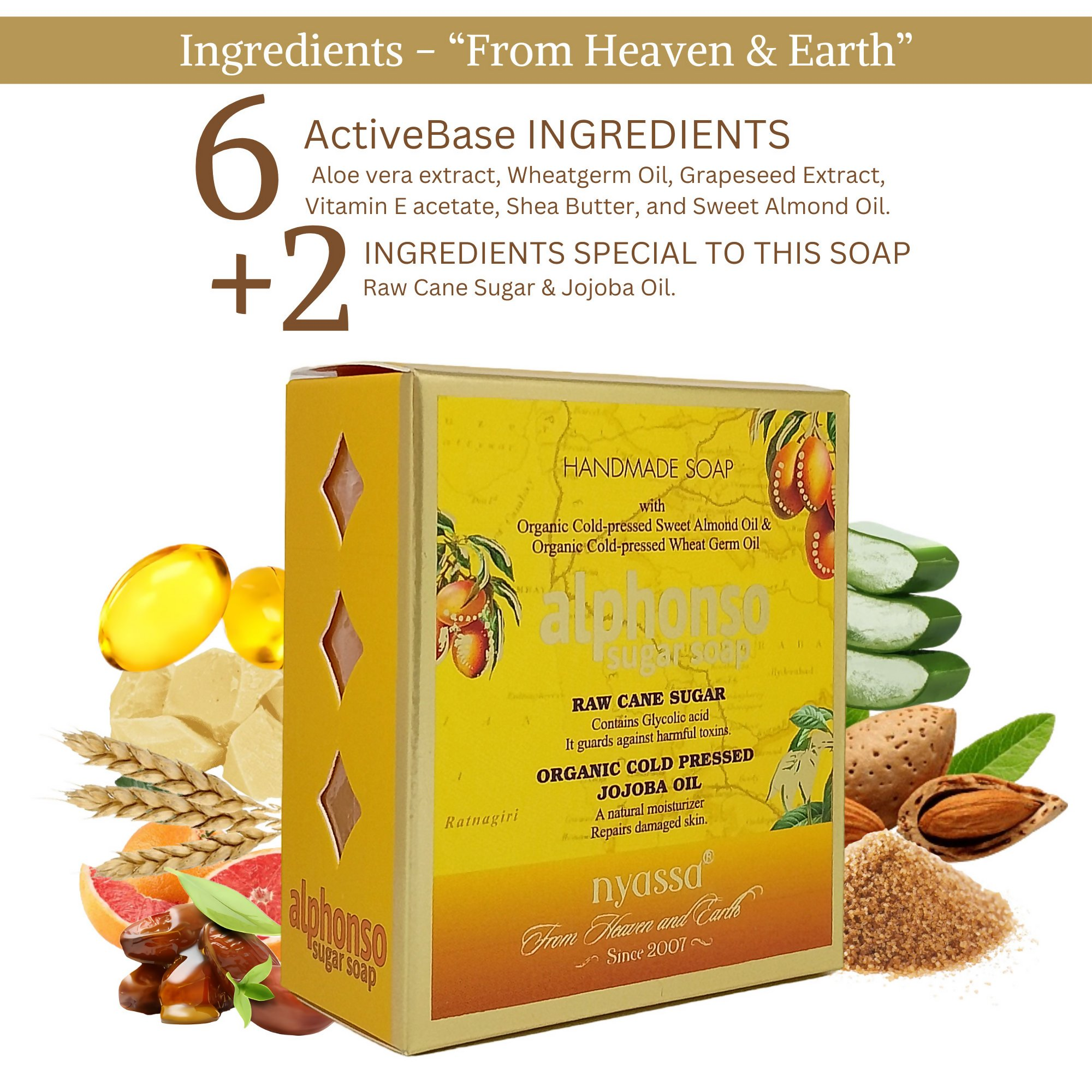 Nyassa Alphonso Sugar Soap