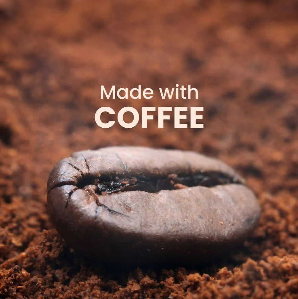 WildOak Iced Coffee Shea Butter Sugar Scrub | 300gm | With Ascorbic Acid, Vegan Collagen & Peptides | Tan Removal & Smooth Skin | Removes Dead Skin | Ultra Hydrating, Exfoliating & Moisturising Sugar Body Scrub