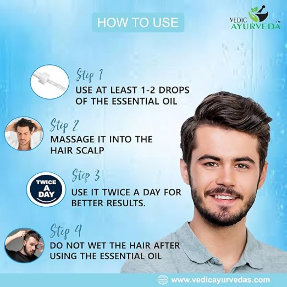 VedicAyurveda Hair Restore+ Serum Hair Growth Serum