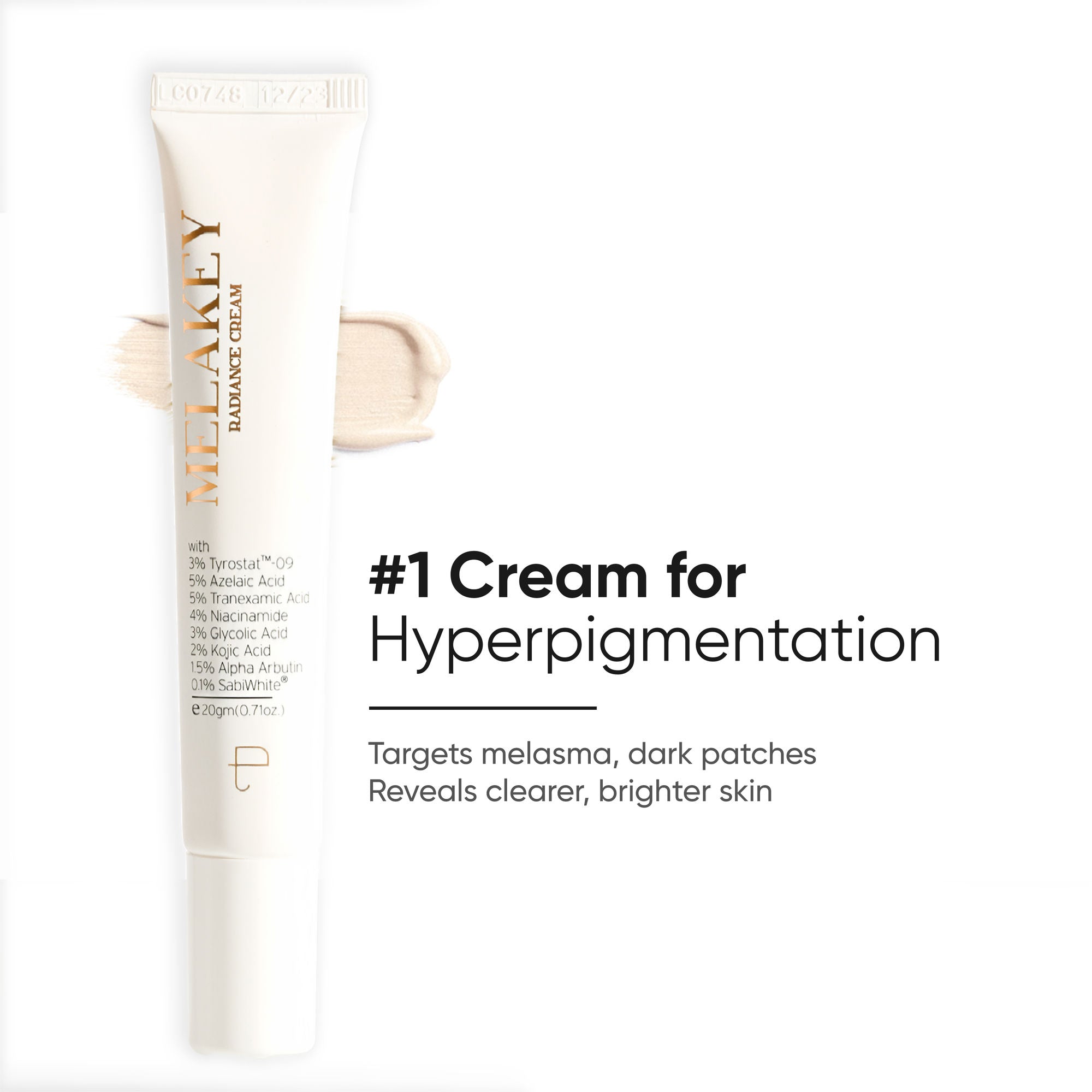 Personal Touch Skincare Melakey Radiance Cream With Azelaic Acid For Hyperpigmentation & Youthful Skin
