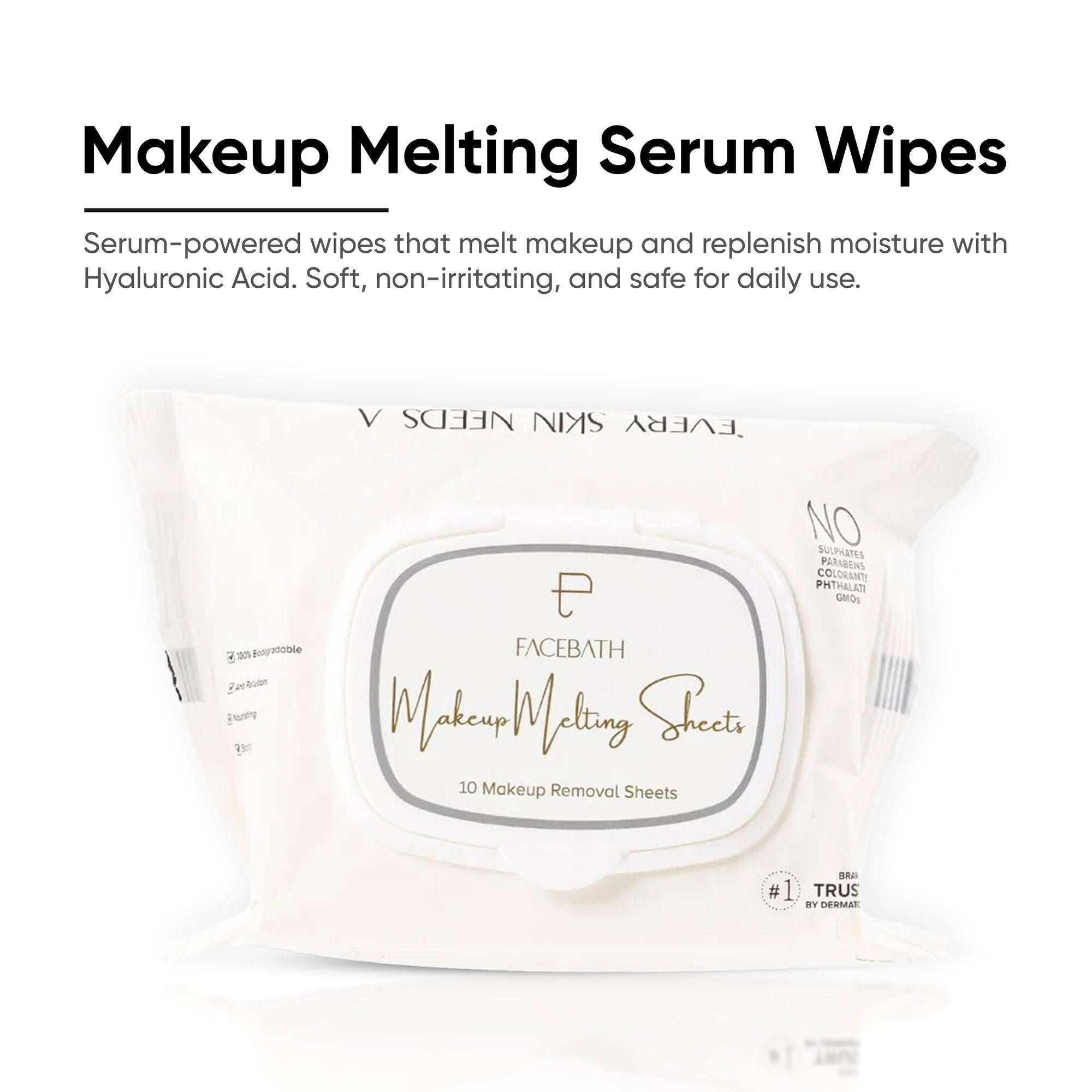 Personal Touch Skincare Skincare Makeup Remover & Melting Skin Care Wipes