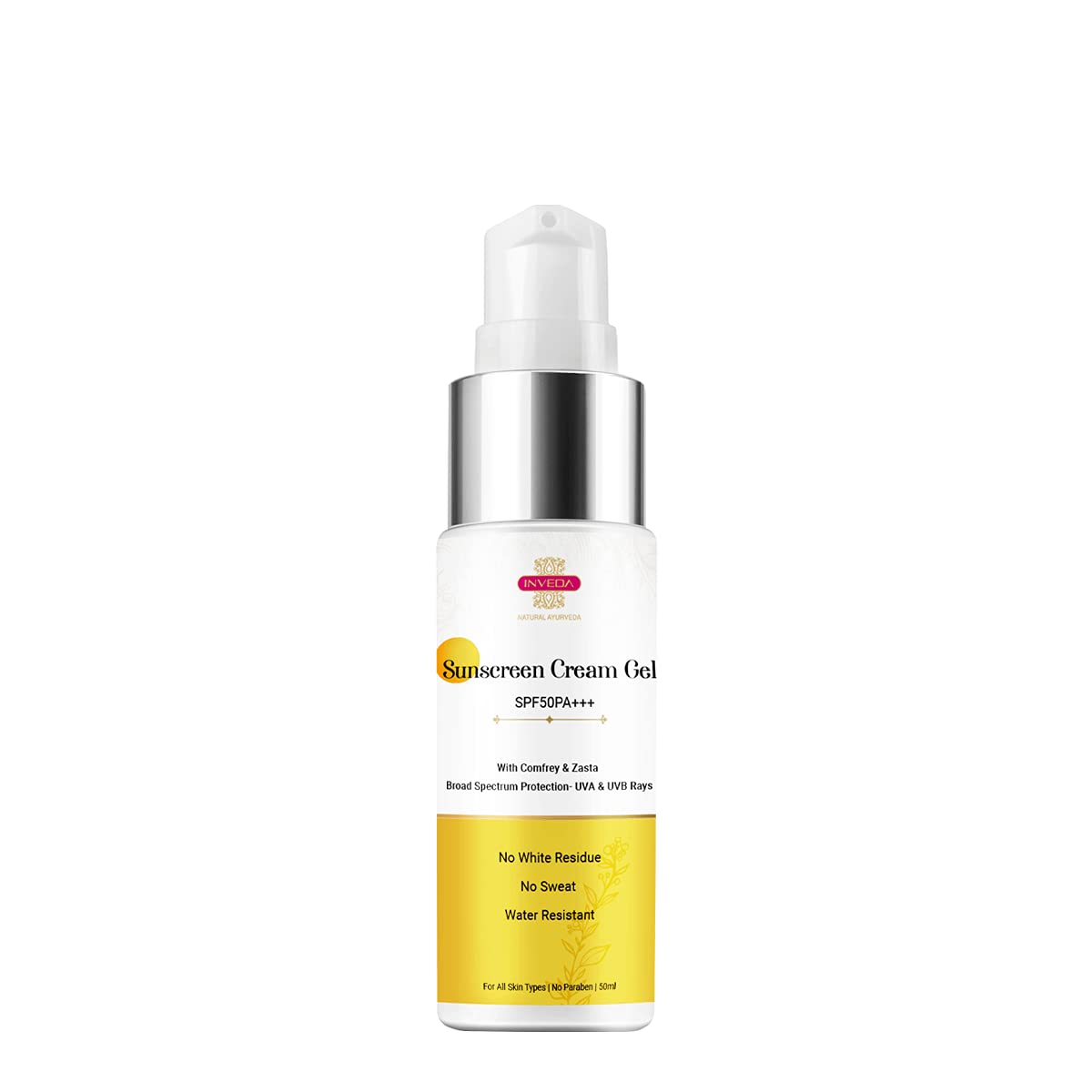 Inveda Sunscreen Cream Gel SPF 50 PA