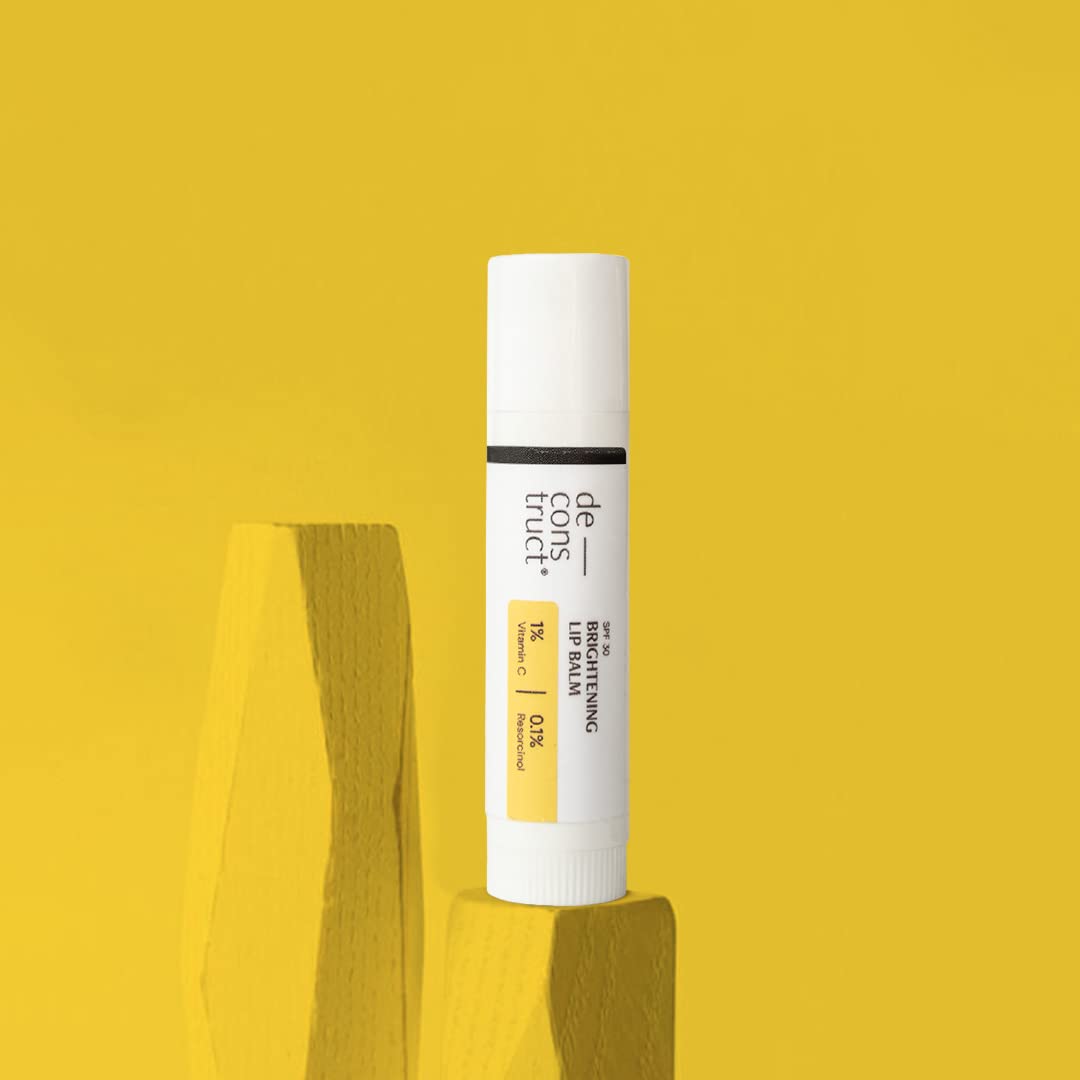 Deconstruct Brightening Lip Balm with SPF 50 - For Dark, Pigmented, Dry, Flaky Lips
