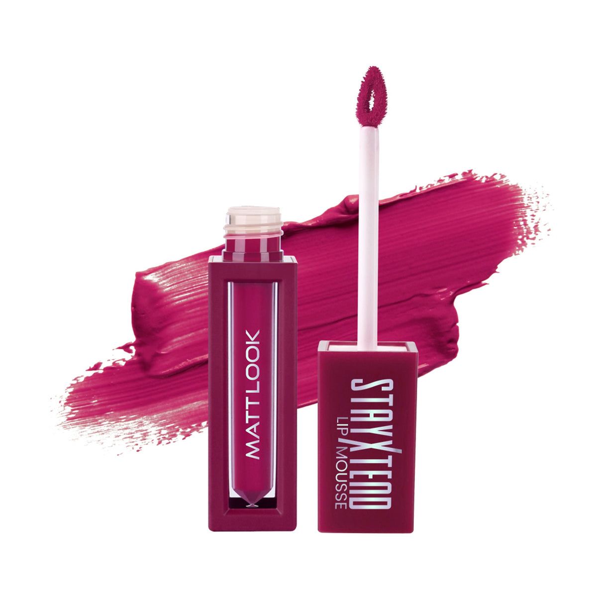 Matt Look Stayxtend Lip Mousse - Lively Magenta