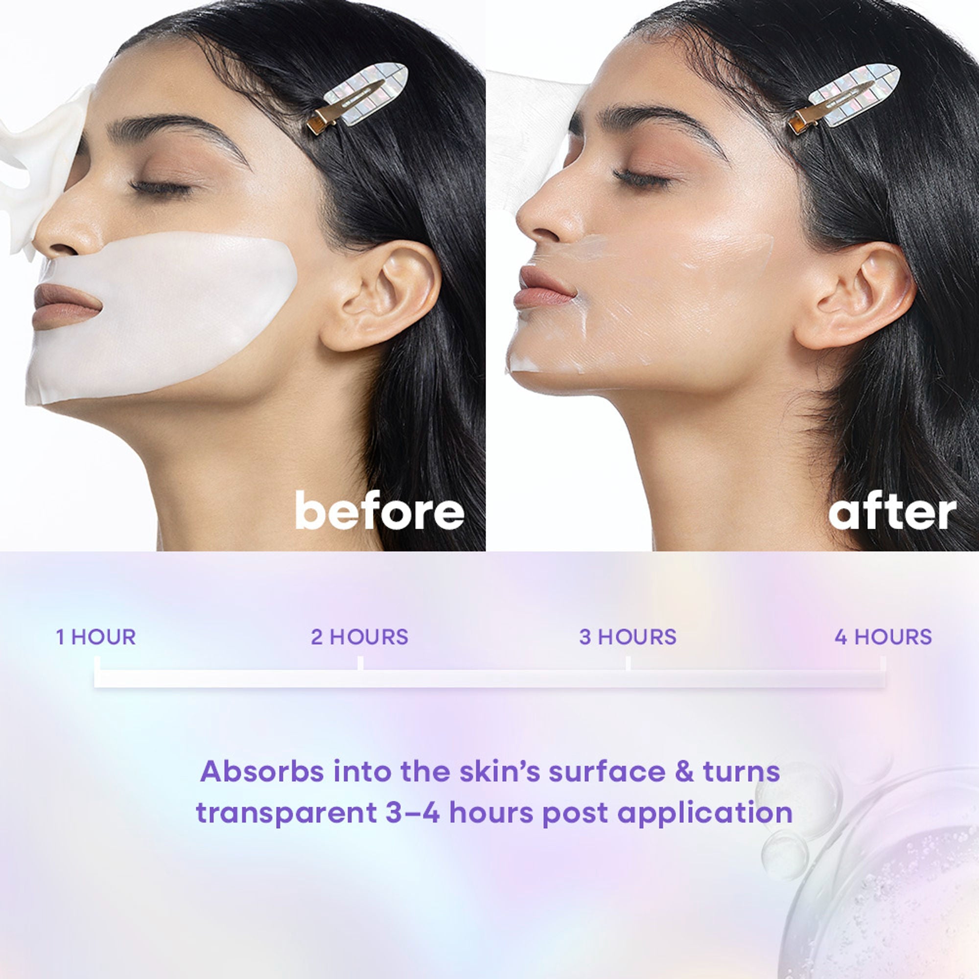 Nykaa Skin Real Collagen Mask – Hydrates, Brightens And Gives Dewy Skin Overnight - Formulated In Korea
