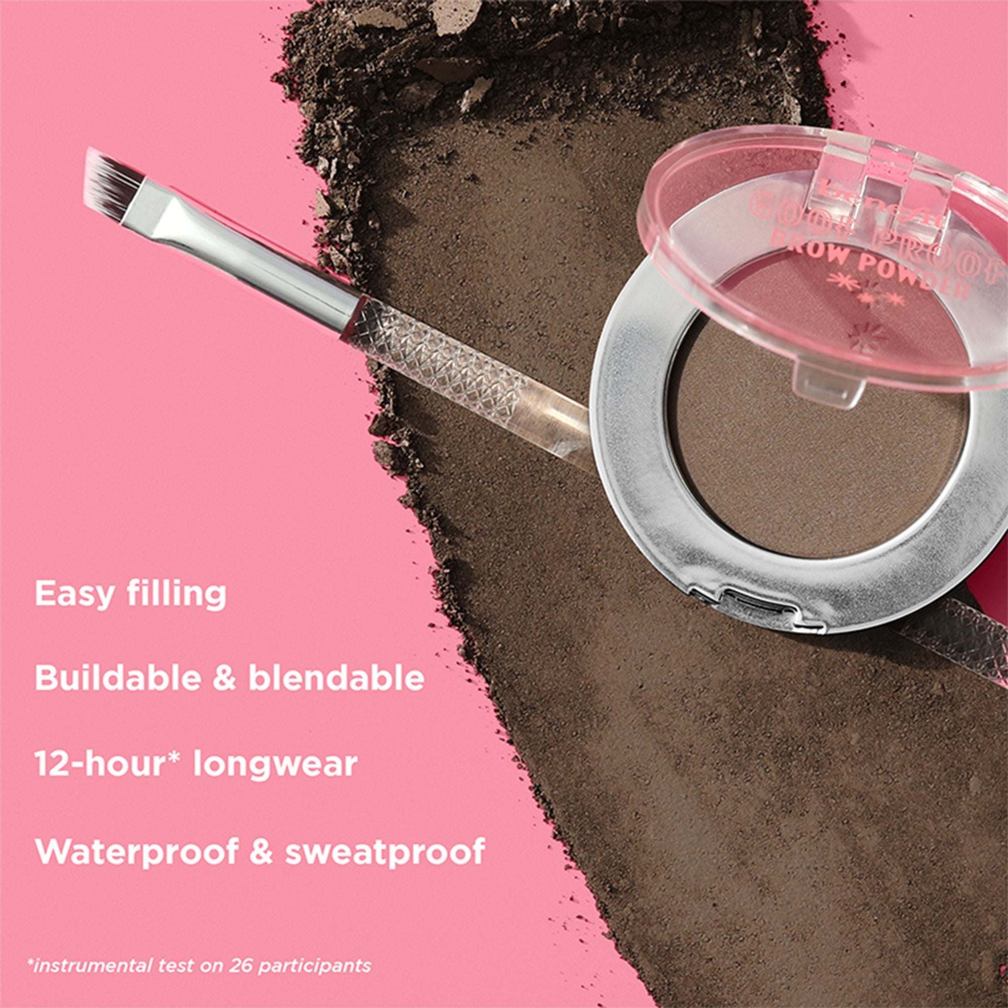 Benefit Cosmetics Goof Proof Brow Powder - 3 - Warm Light Brown