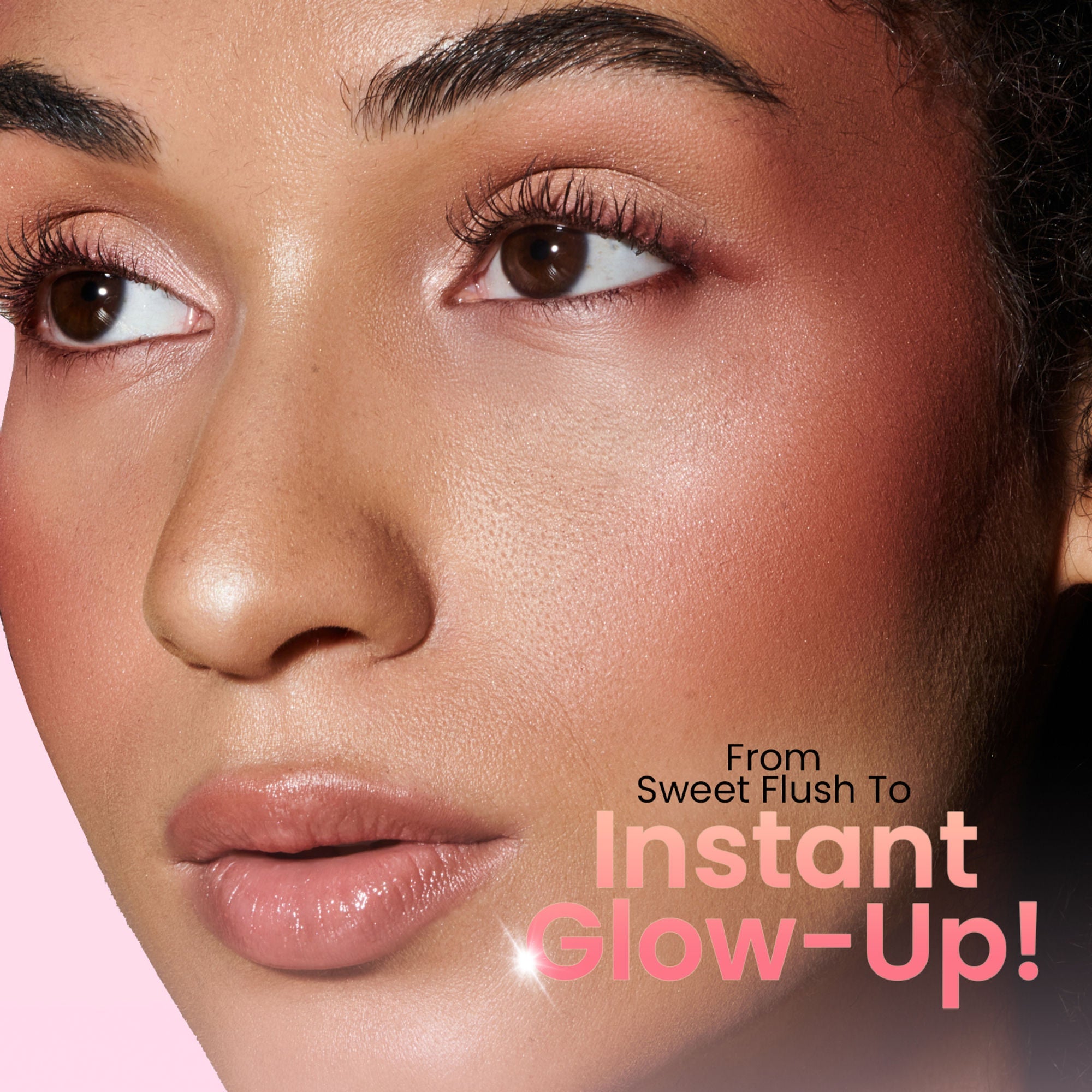 Swiss Beauty Bake Me Up Blush & Highlighter , 2-In-1 Baked Formula, Long-Lasting - Pink Macaron