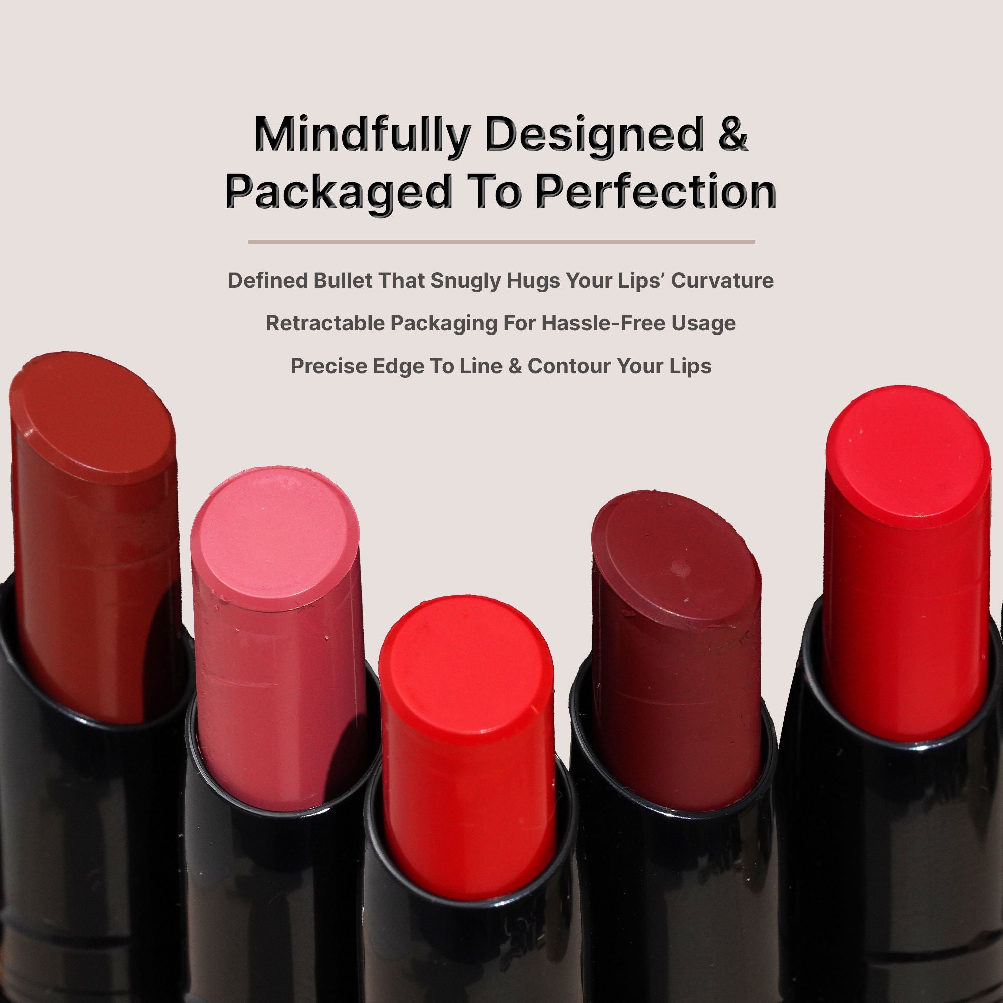 Swiss Beauty Select Here To Stay Lip Crayon Velvety-Matte Finish , 12-Hour Stay - 3 Soft Salmon