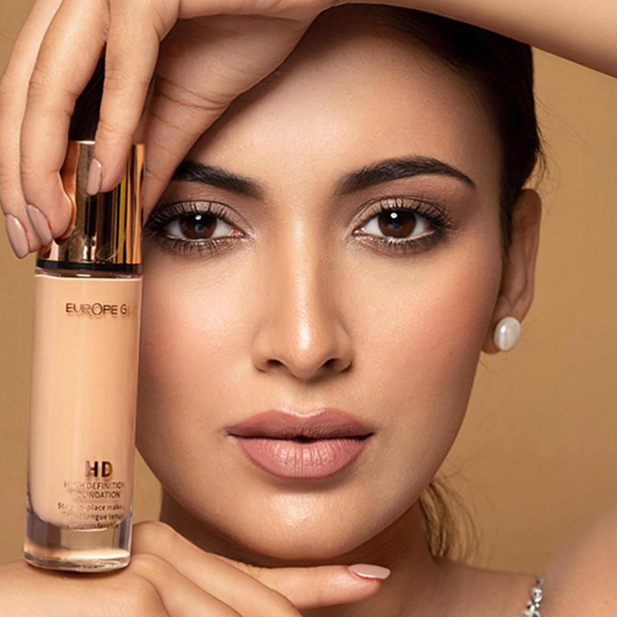 Europe Girl HD- High Coverage Foundation - 80 Medium