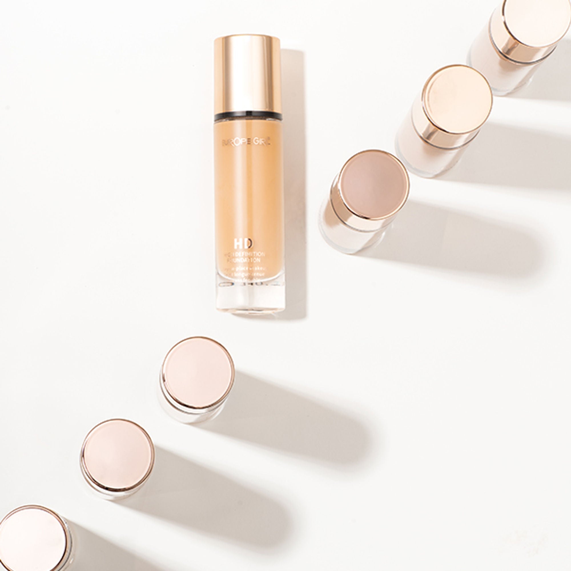 Europe Girl HD- High Coverage Foundation - 80 Medium