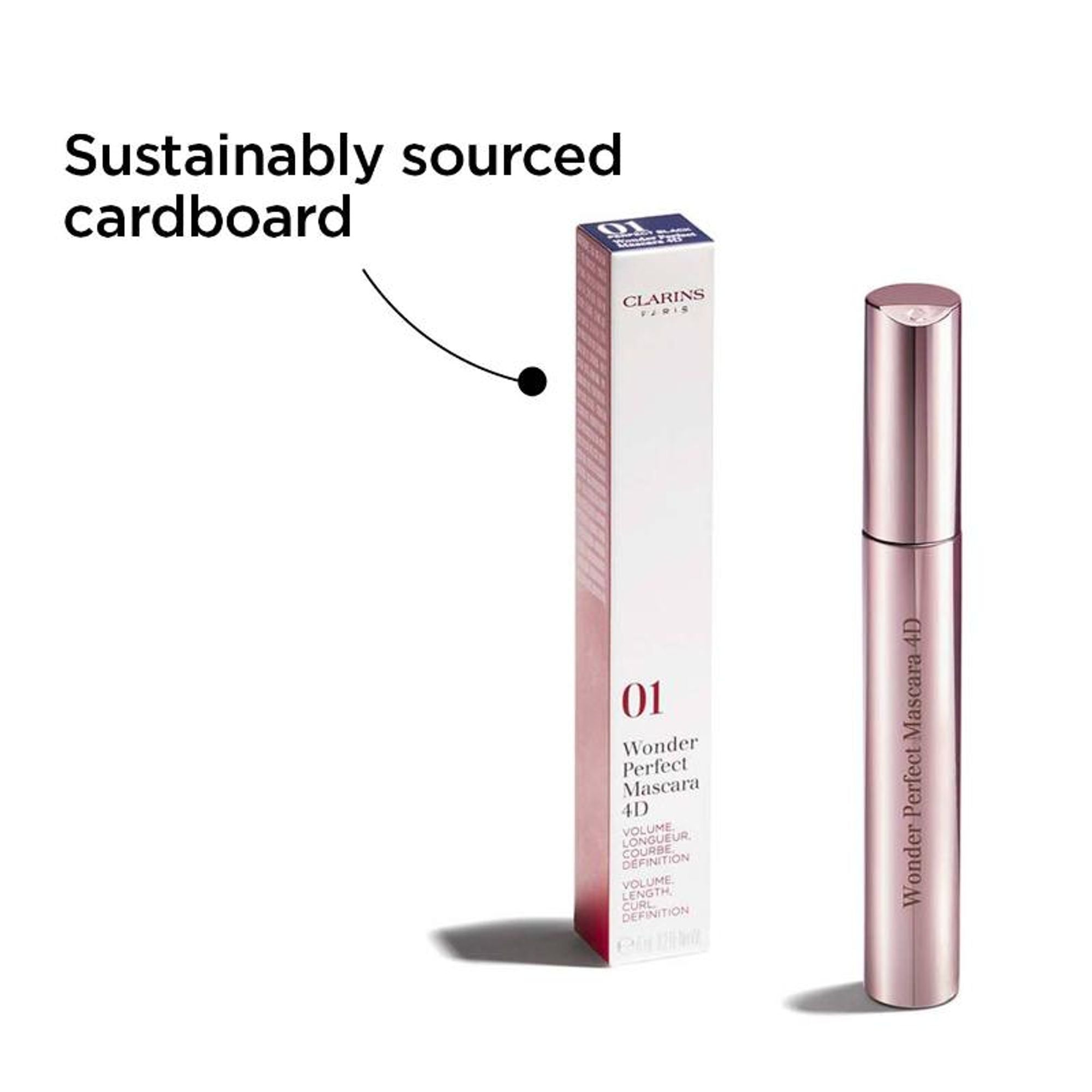 Clarins Wonder Perfect Mascara Black - Black