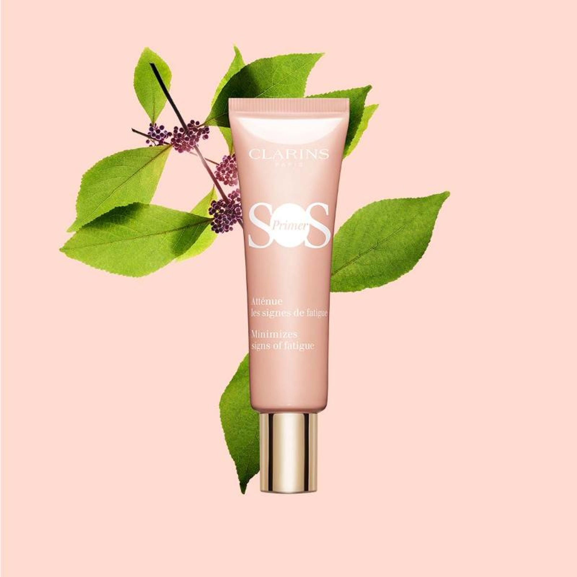 Clarins SOS Color Correcting Face Primer - Radiance Pink