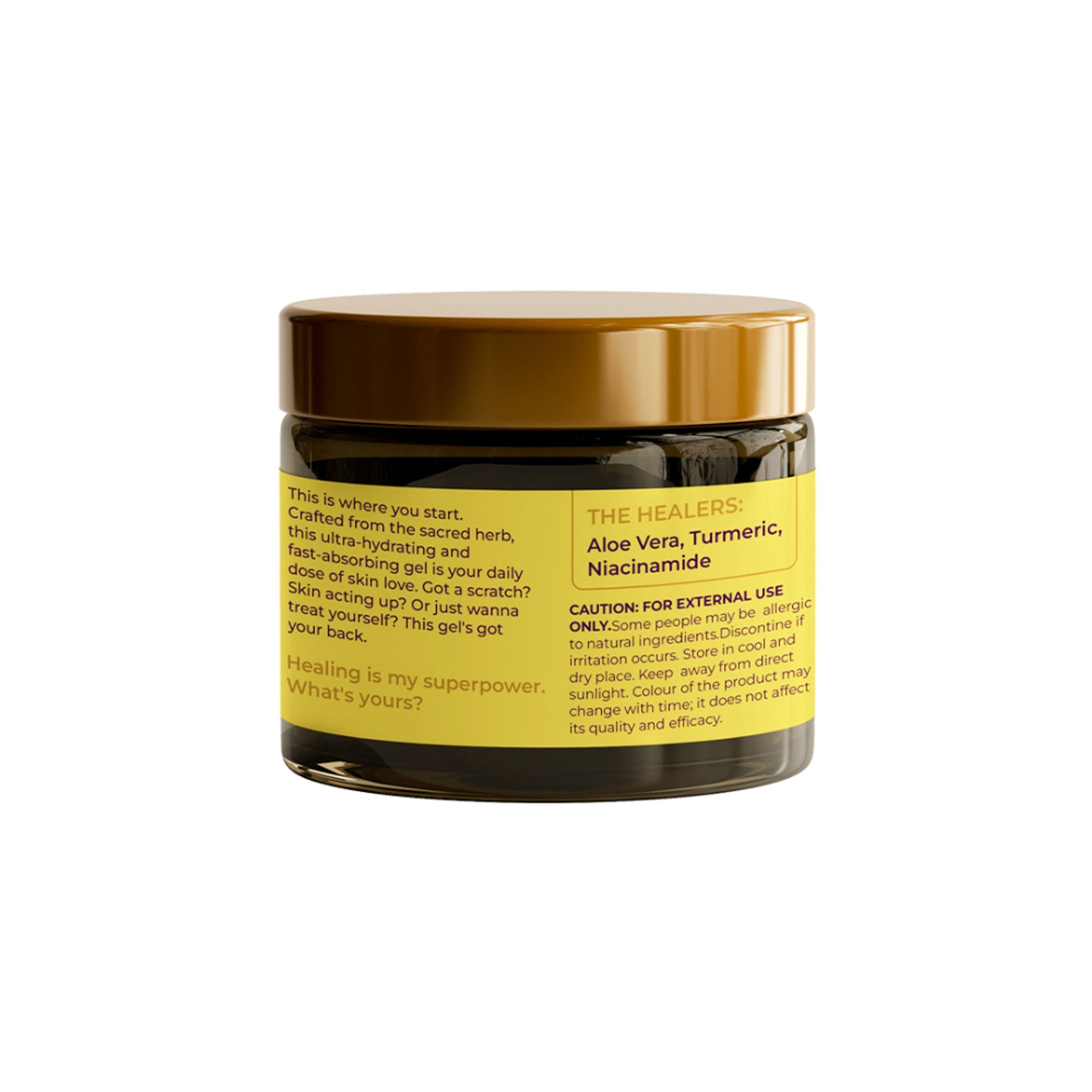 JiViSa Haridra Quench Healing Aloe Gel