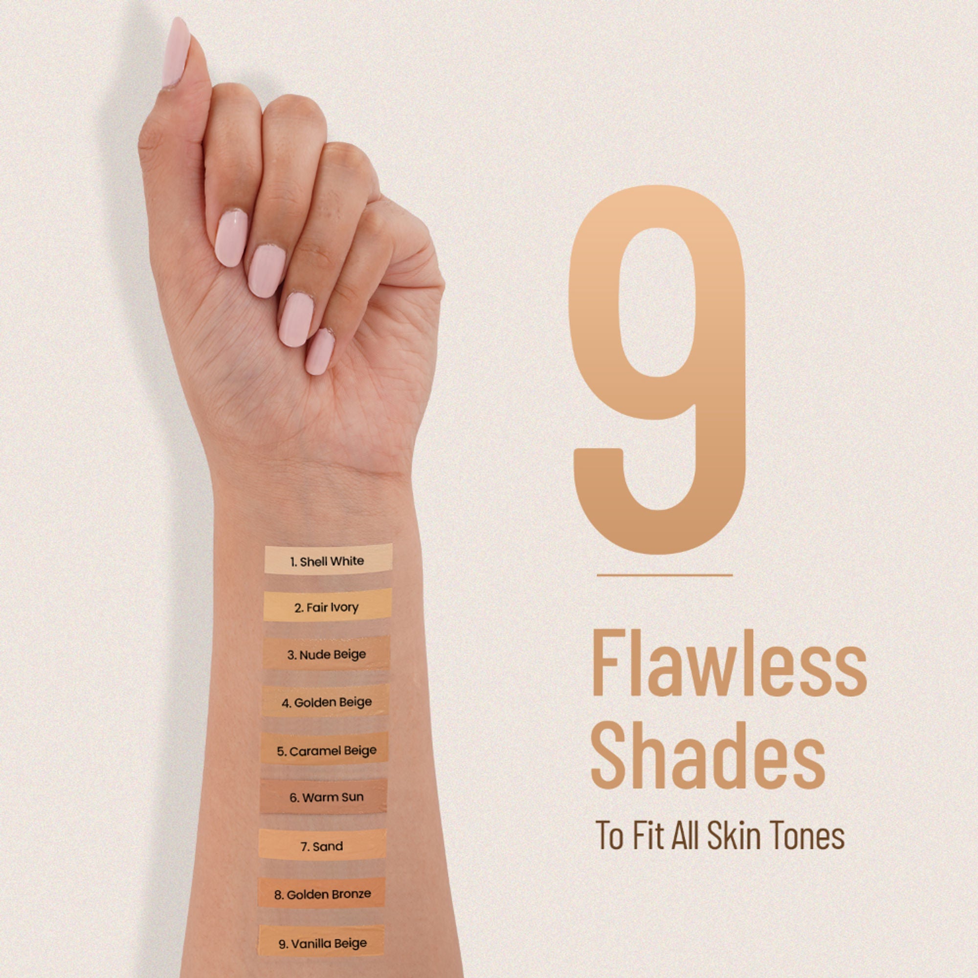 Swiss Beauty Airbrush Finish Full Coverage Foundation - 8 Golden Bronze
