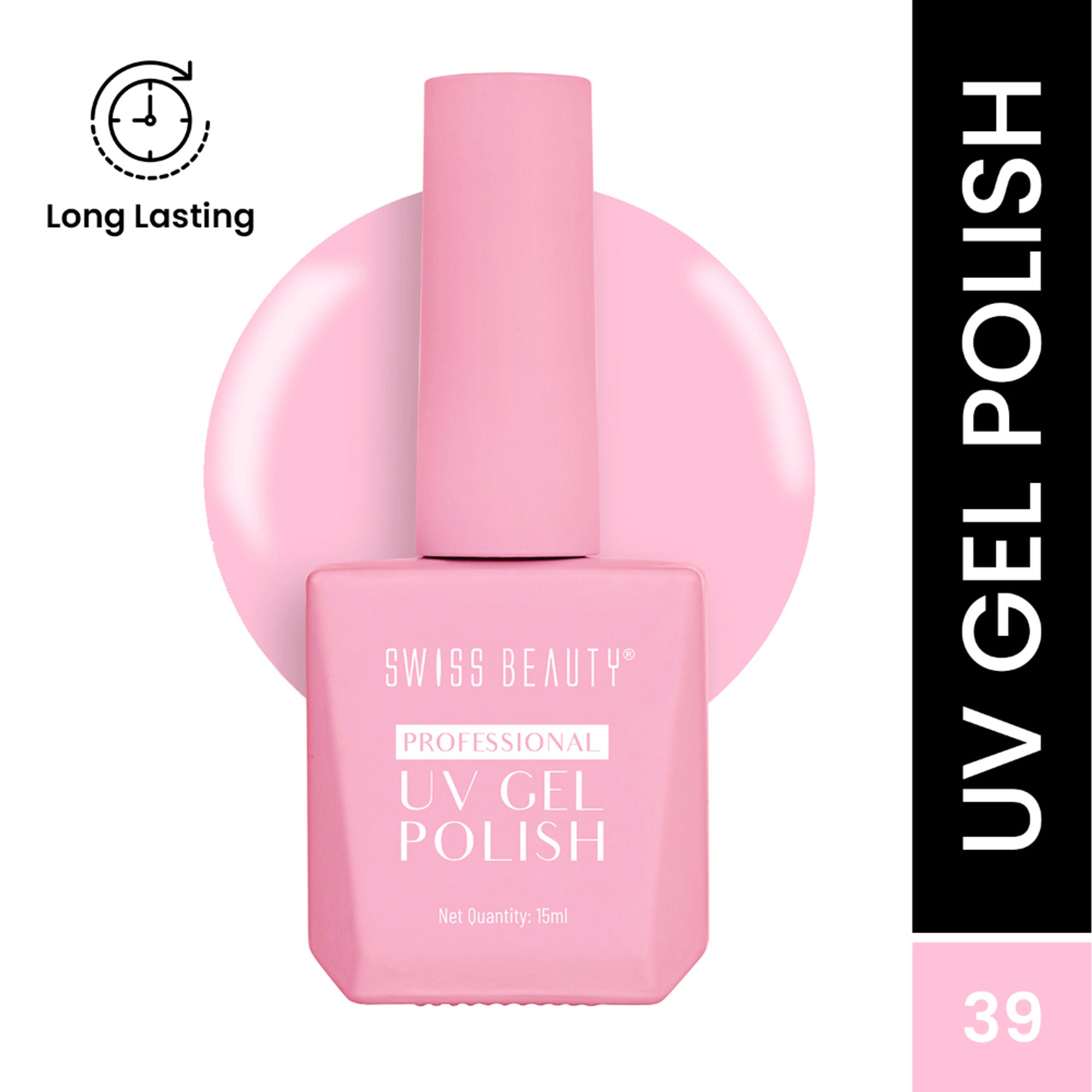 Swiss Beauty Professional UV Gel Nail Polish - Shade-39