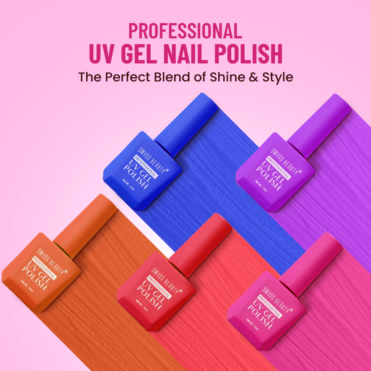 Swiss Beauty Professional UV Gel Nail Polish - Shade-46