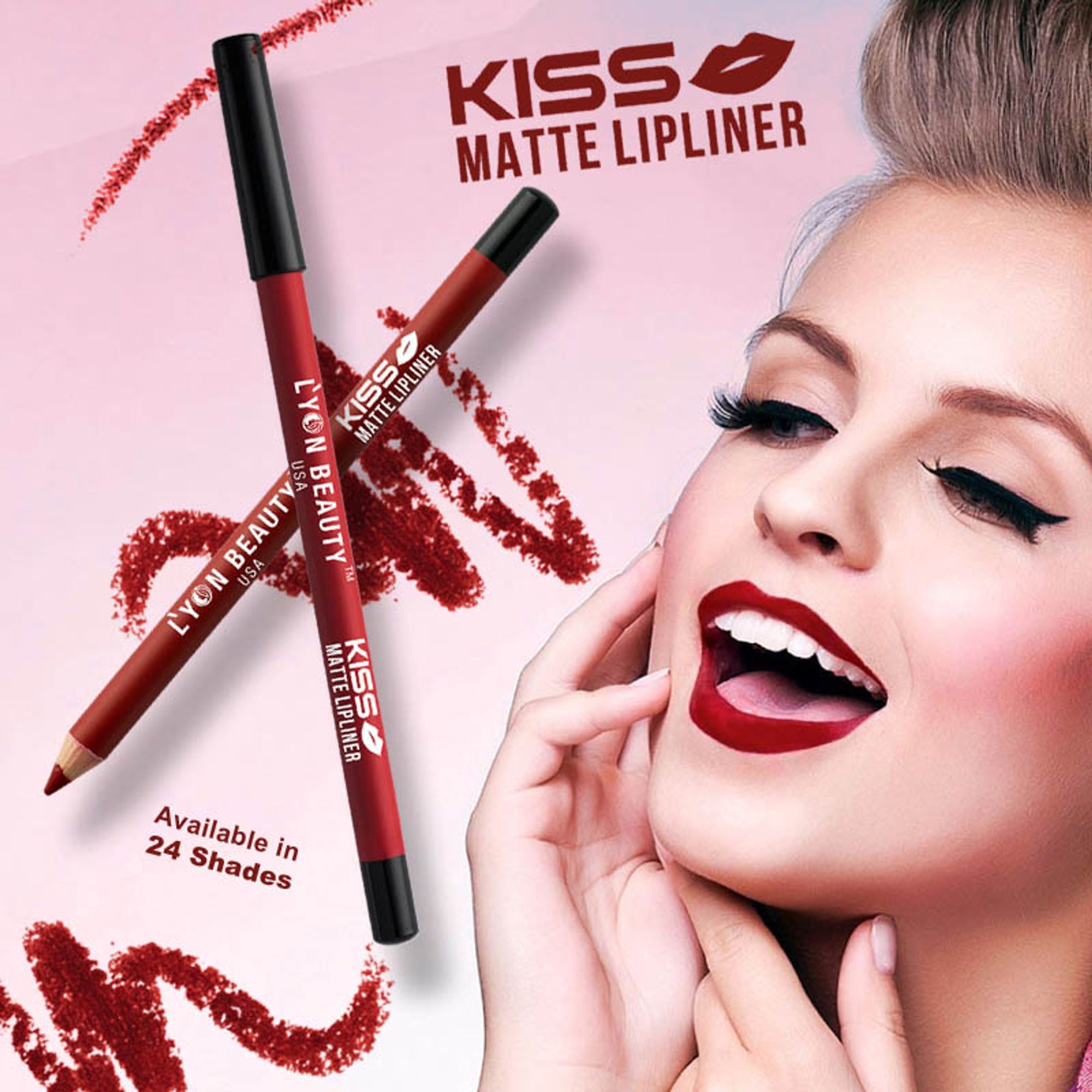 Lyon Beauty Kiss Matte Lipliner Group A