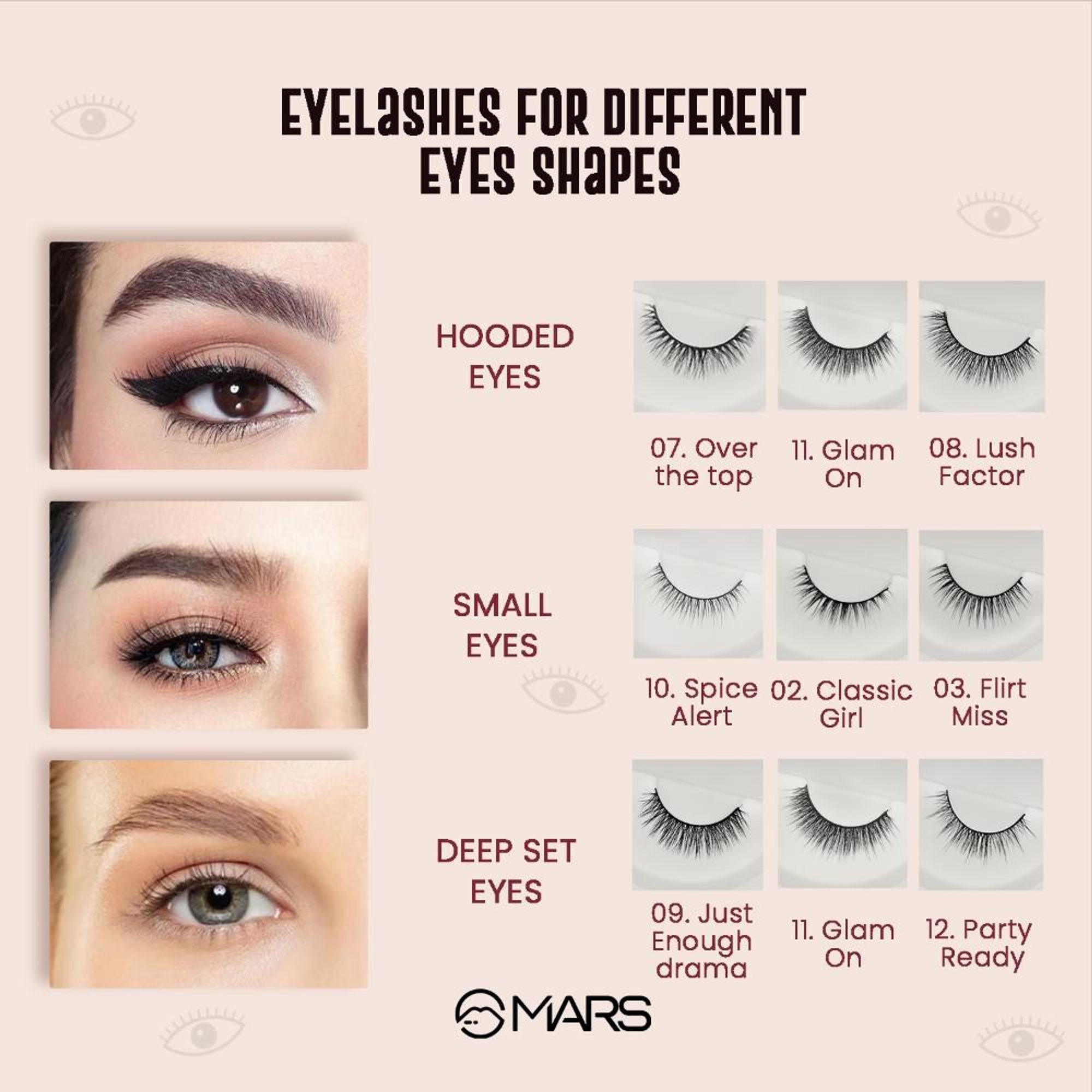 MARS Cosmetics Fabulash Eyelashes - 10 Spice Alert