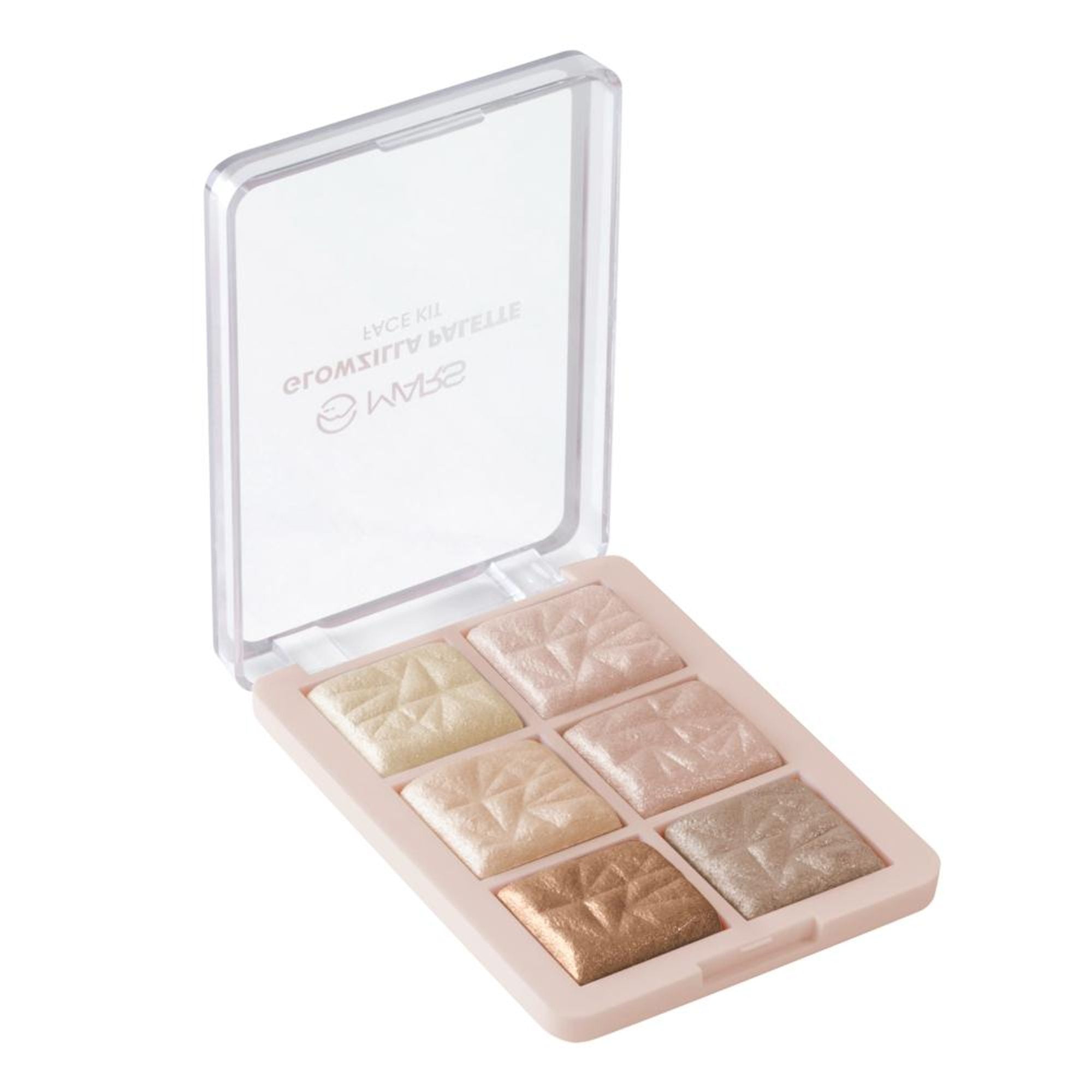 MARS Cosmetics Glowzilla 6 Shade Face Highlighter Palette - 03
