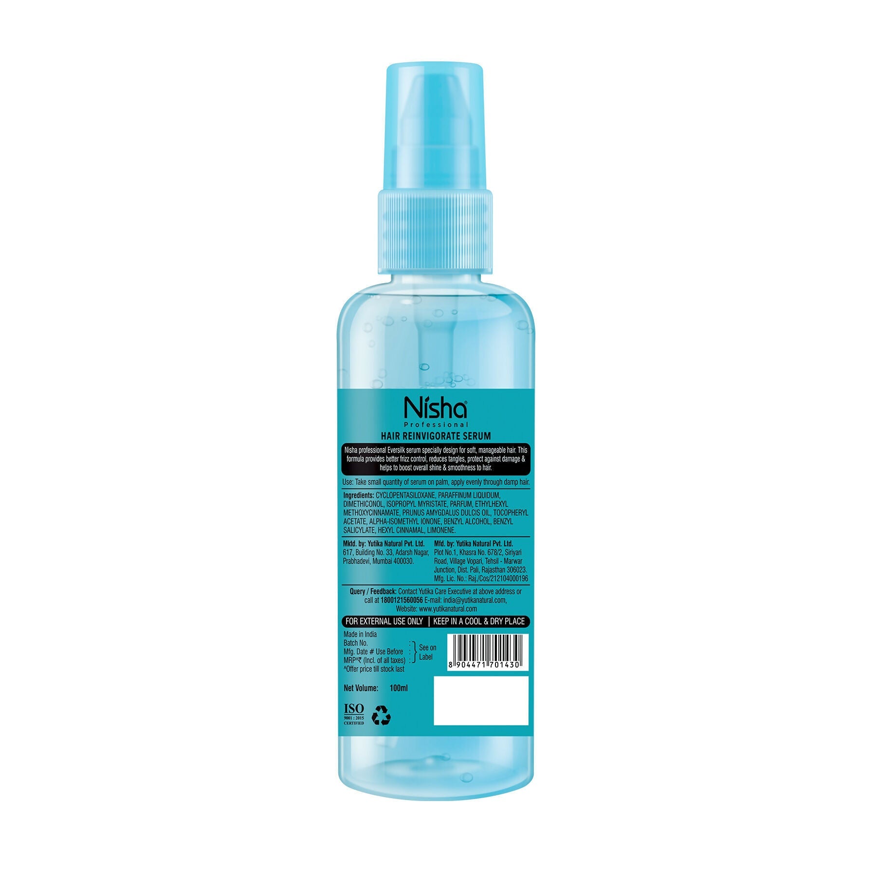 Nisha Hair Serum Eversilk Pro-Vitamin Serum